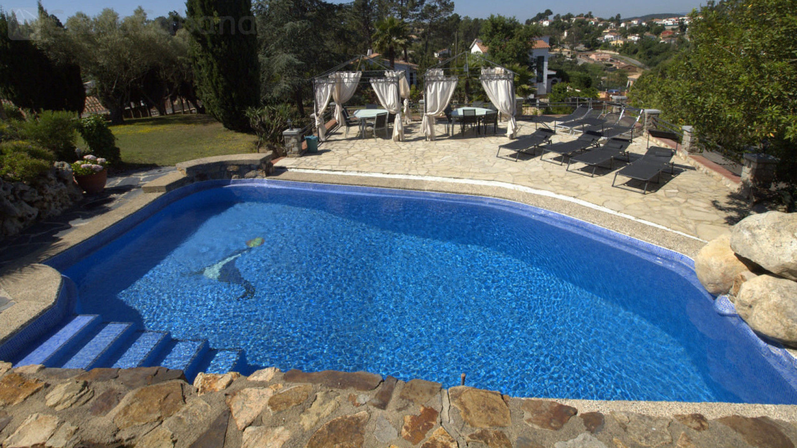Holiday villas Costa Brava Spain - Villa Lancelot - Swimming pool