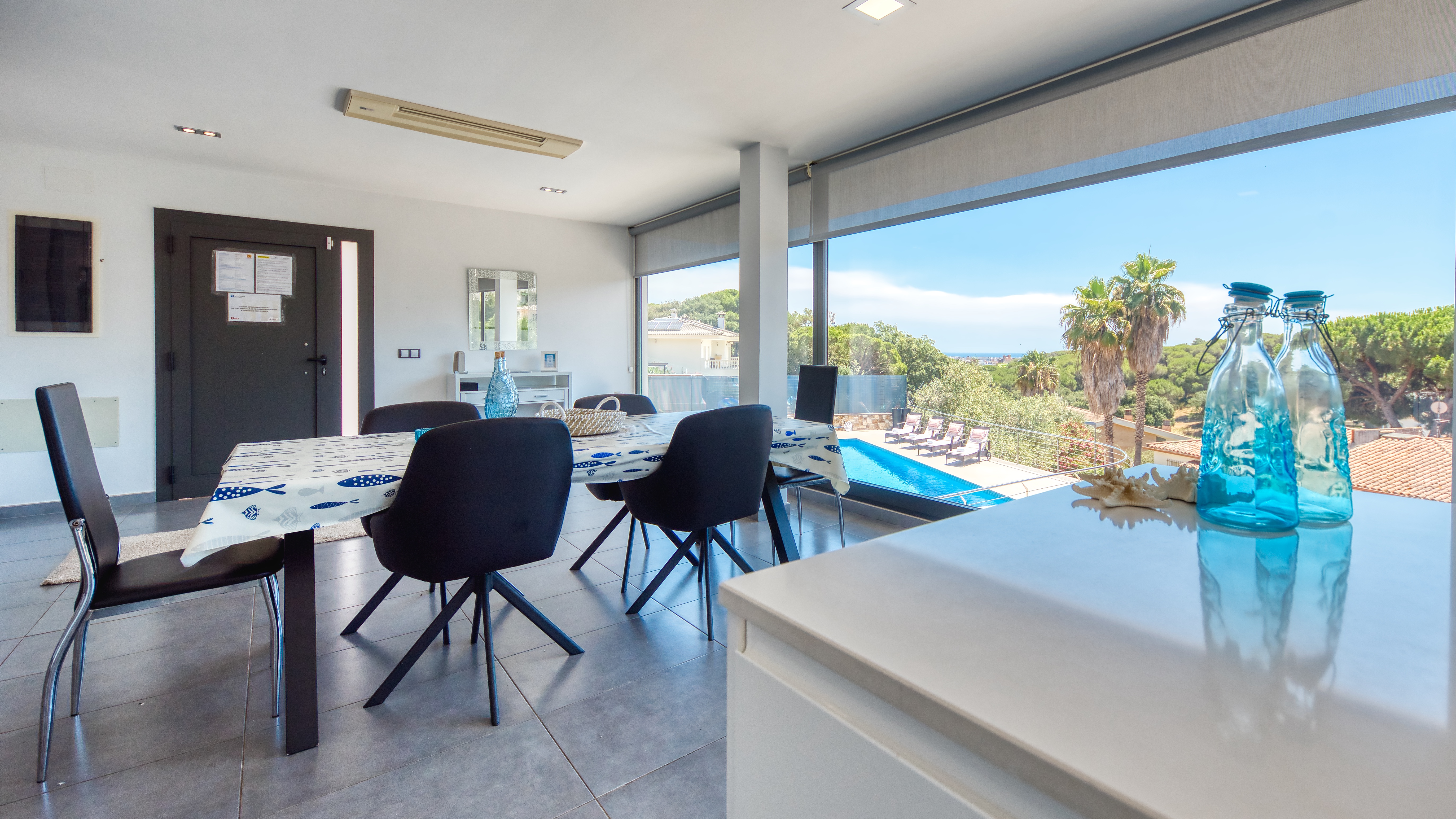 Holiday villas Costa Brava Spain - Villa SummerDream - One of the views