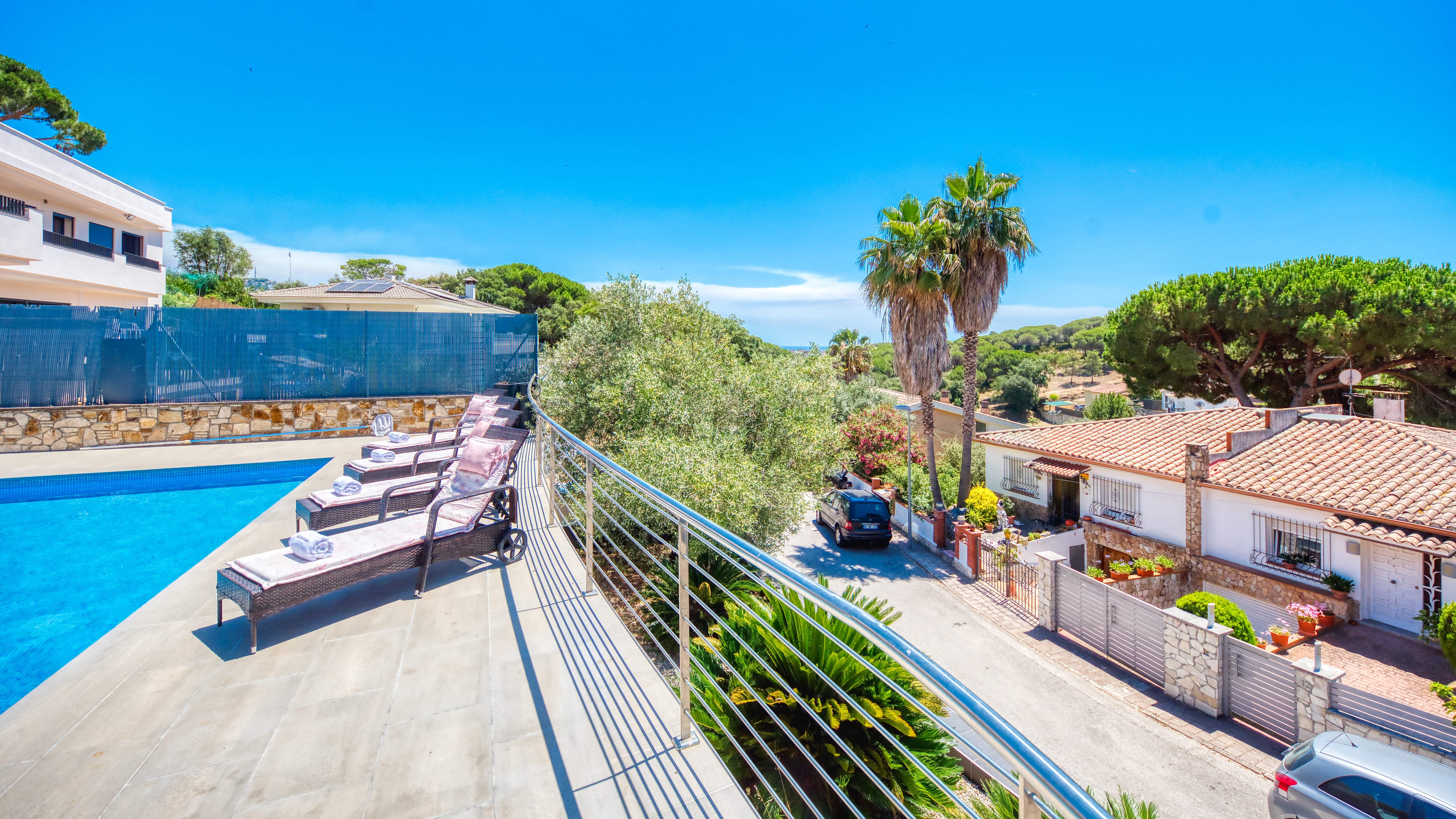Holiday villas Costa Brava Spain - Villa SummerDream - One of the views
