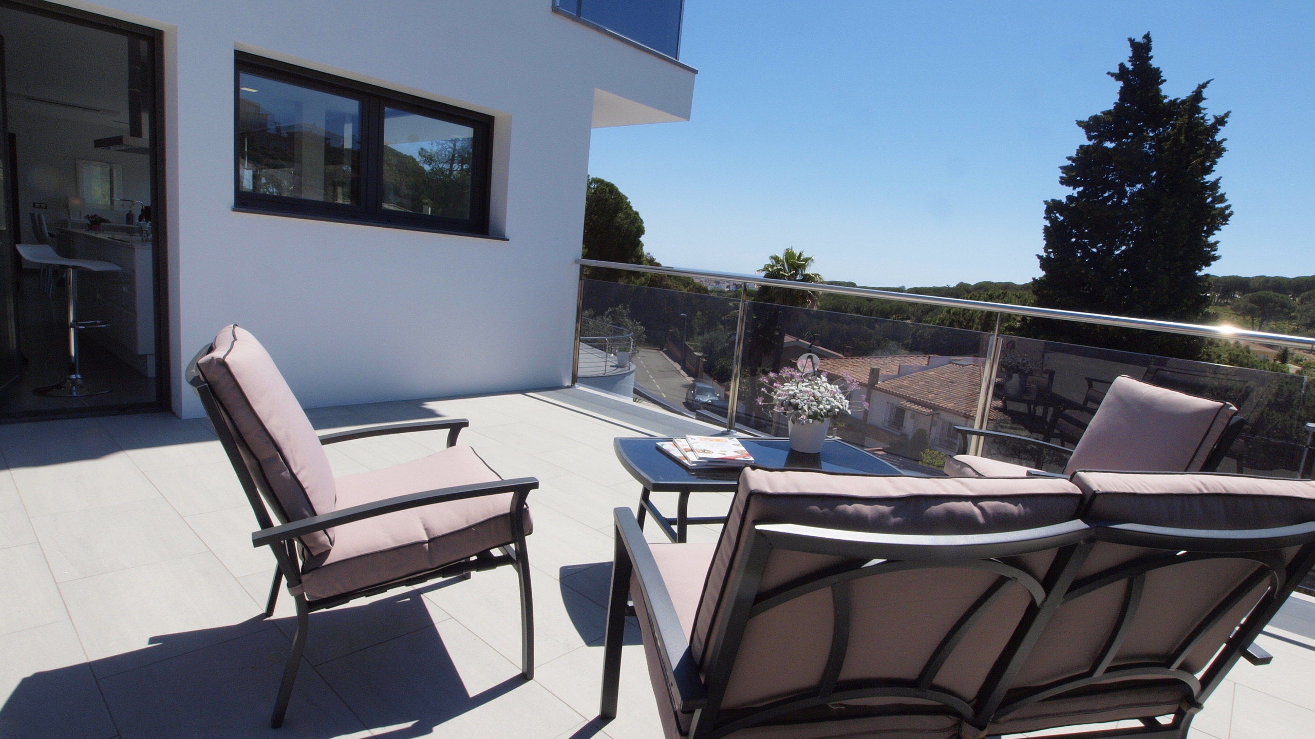 Holiday villas Costa Brava Spain - Villa SummerDream - Terrace