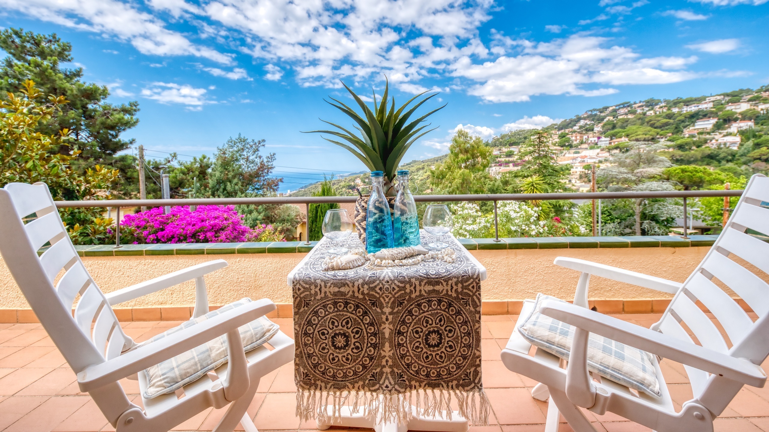 Holiday villas Costa Brava Spain - Villa Cleo - Terrace