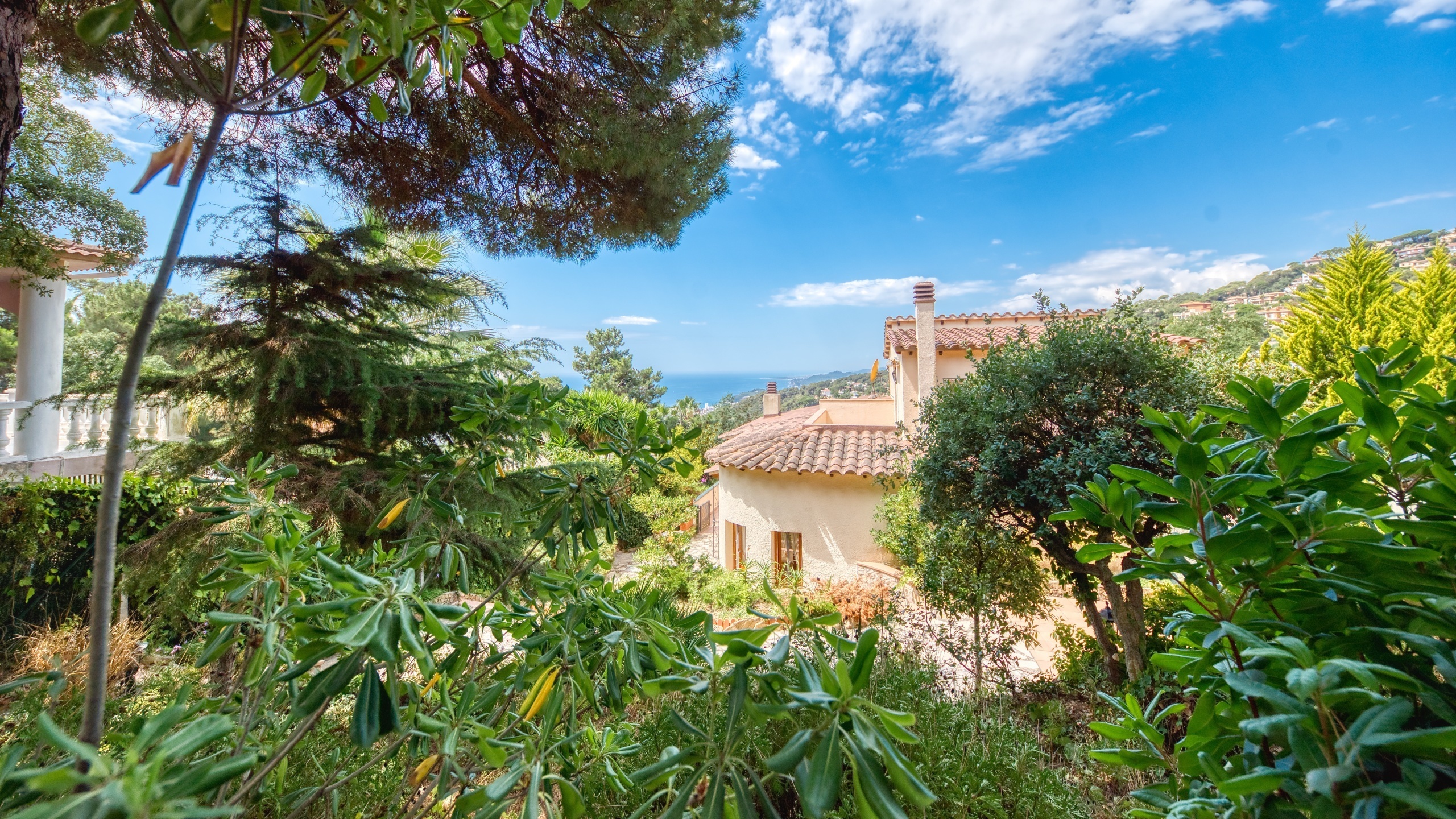 Holiday villas Costa Brava Spain - Villa Cleo - One of the views