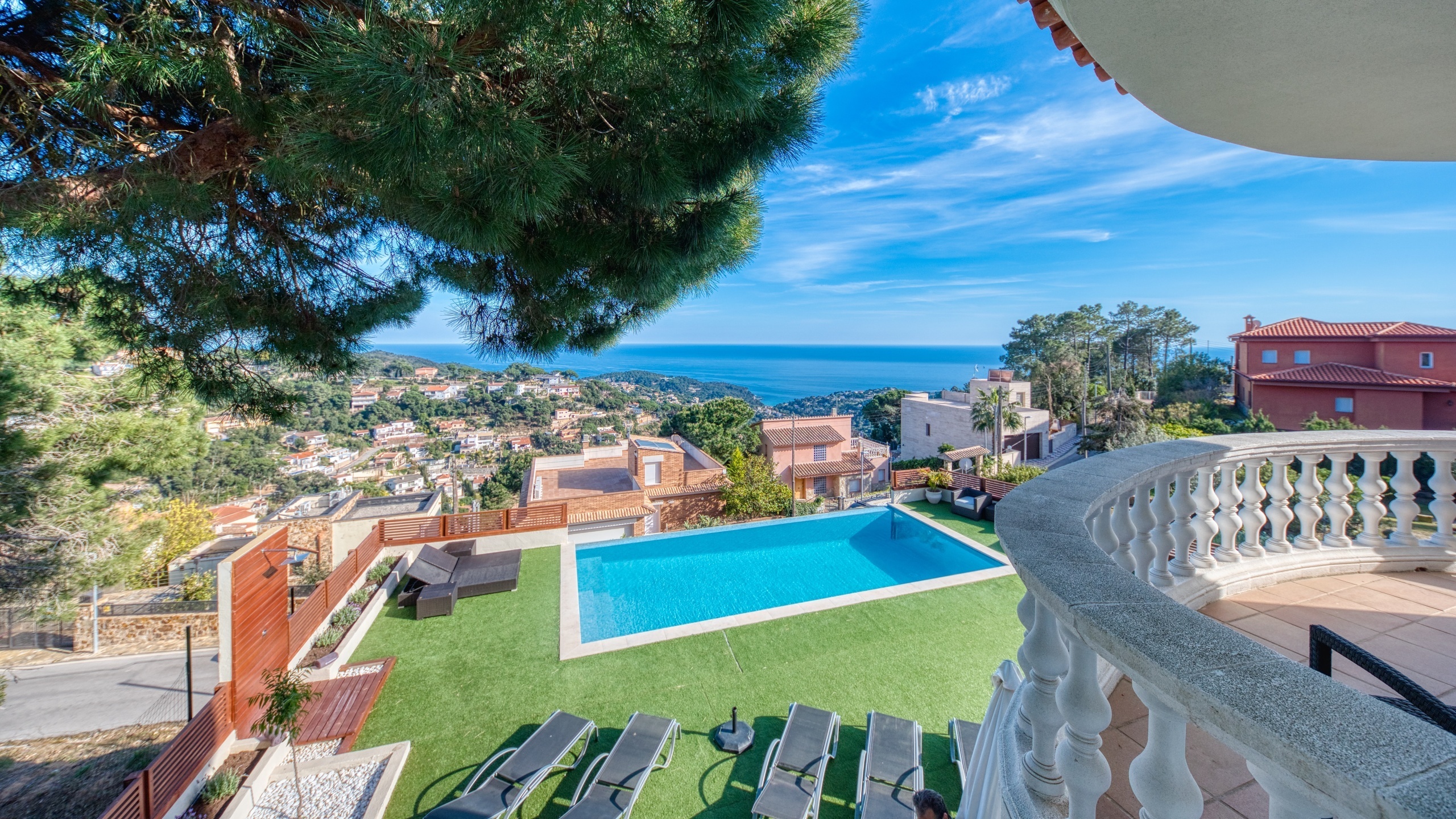 Holiday villas Costa Brava Spain - Villa Chanel - One of the views
