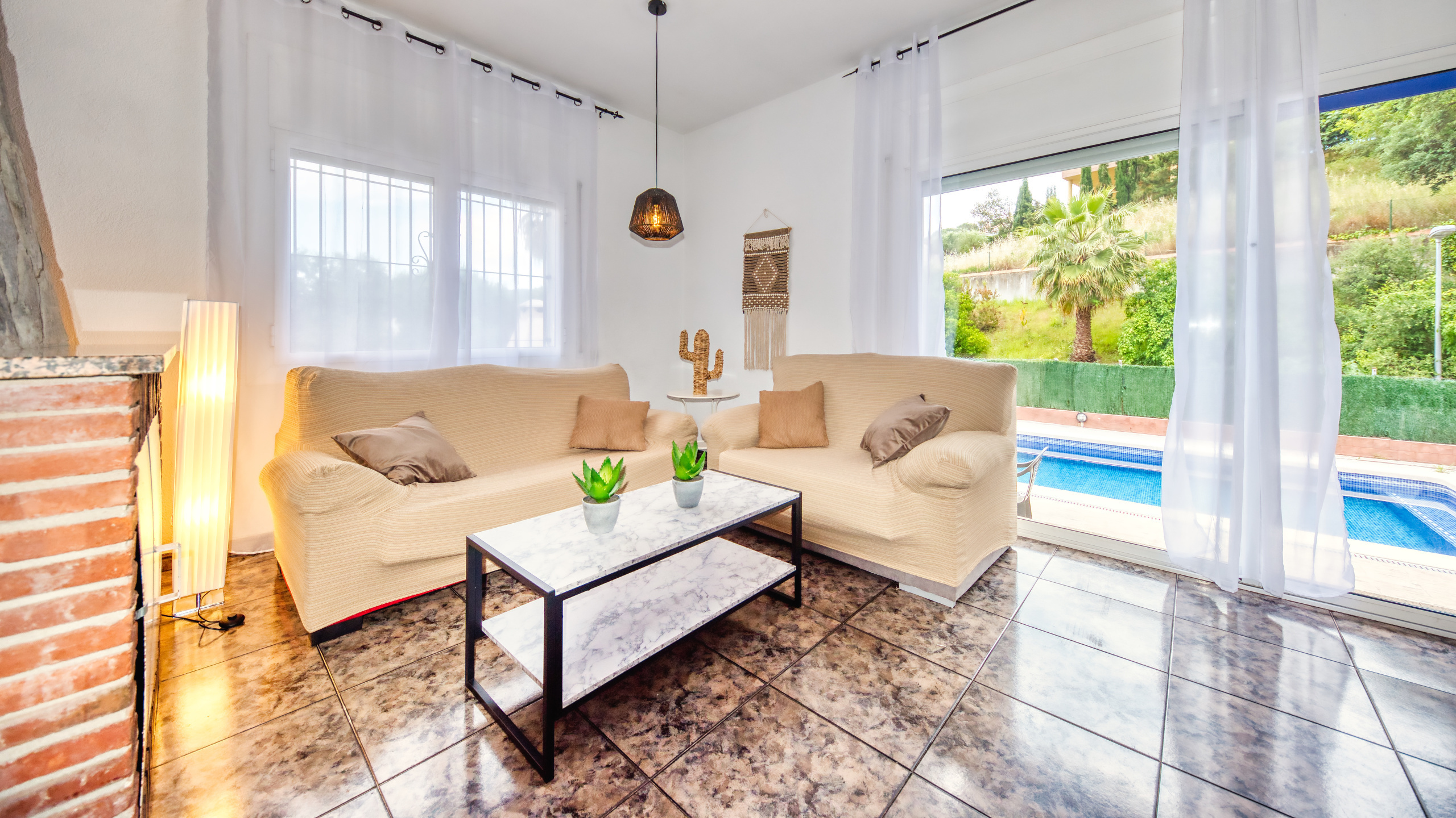 Holiday villas Costa Brava Spain - Villa Zarita - Living area