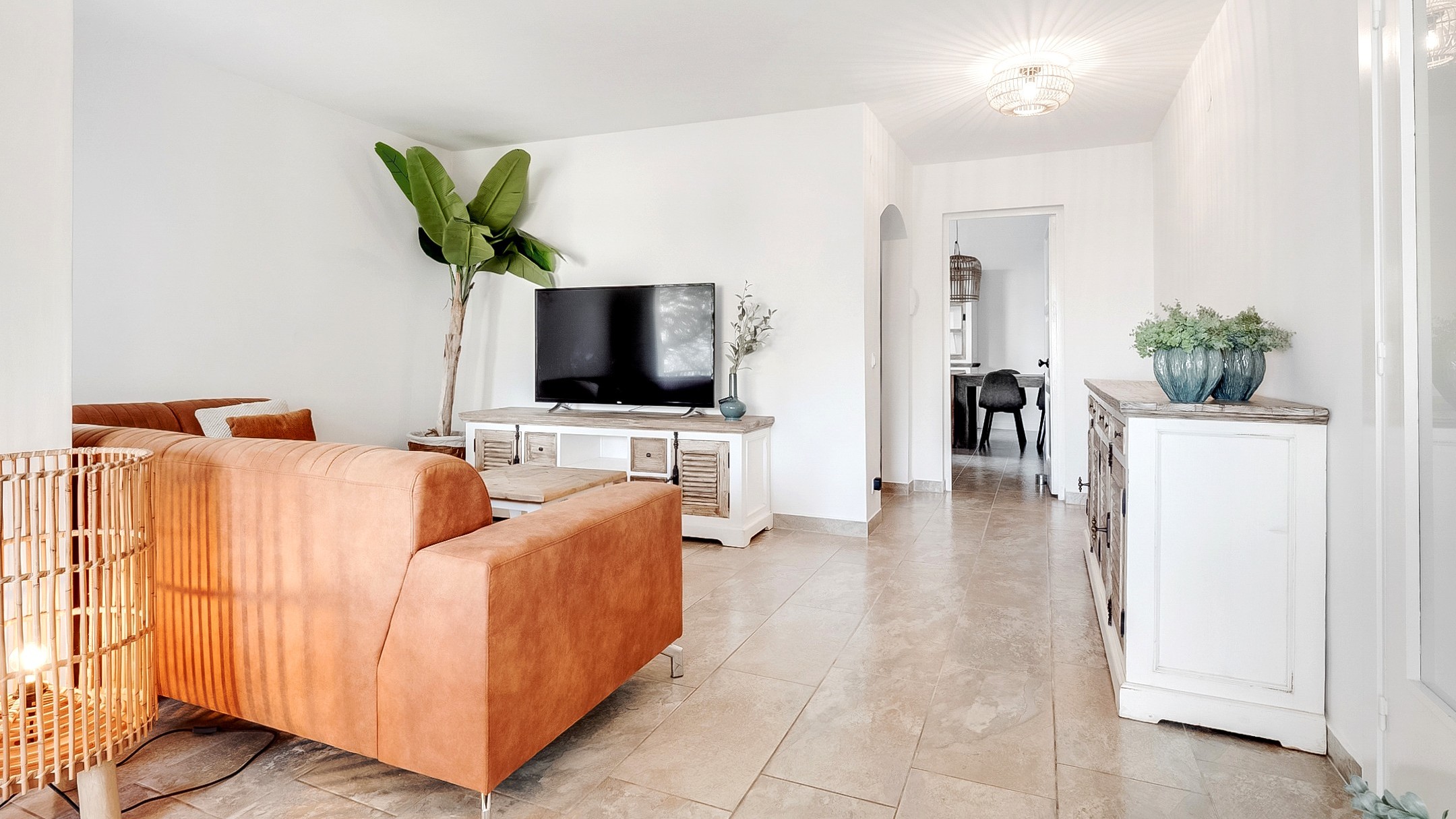 Holiday villas Costa Brava Spain - Villa Tropicana - Living room