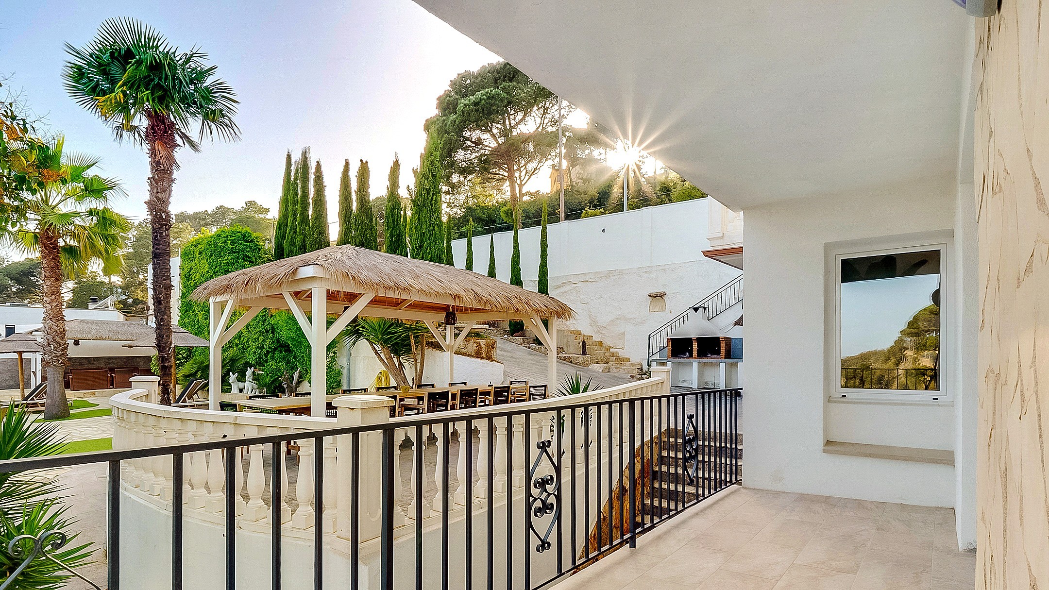 Holiday villas Costa Brava Spain - Villa Tropicana - Terrace