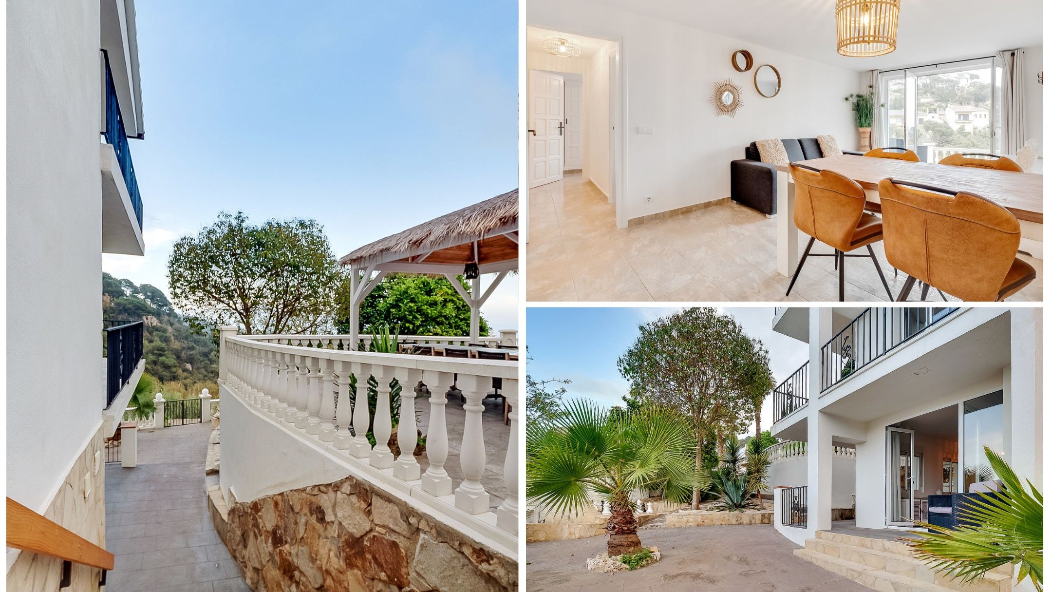 Holiday villas Costa Brava Spain - Villa Tropicana - Casa outside