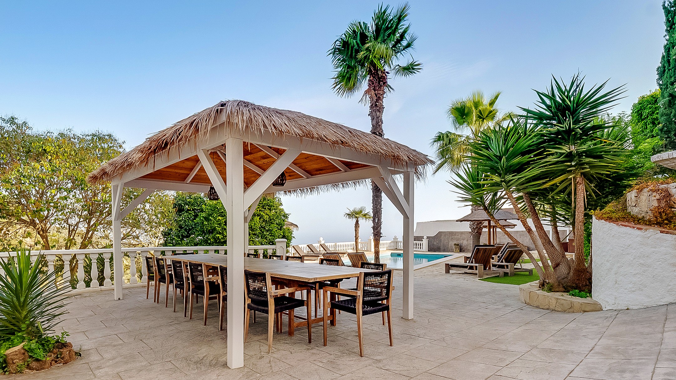 Holiday villas Costa Brava Spain - Villa Tropicana - Terrace