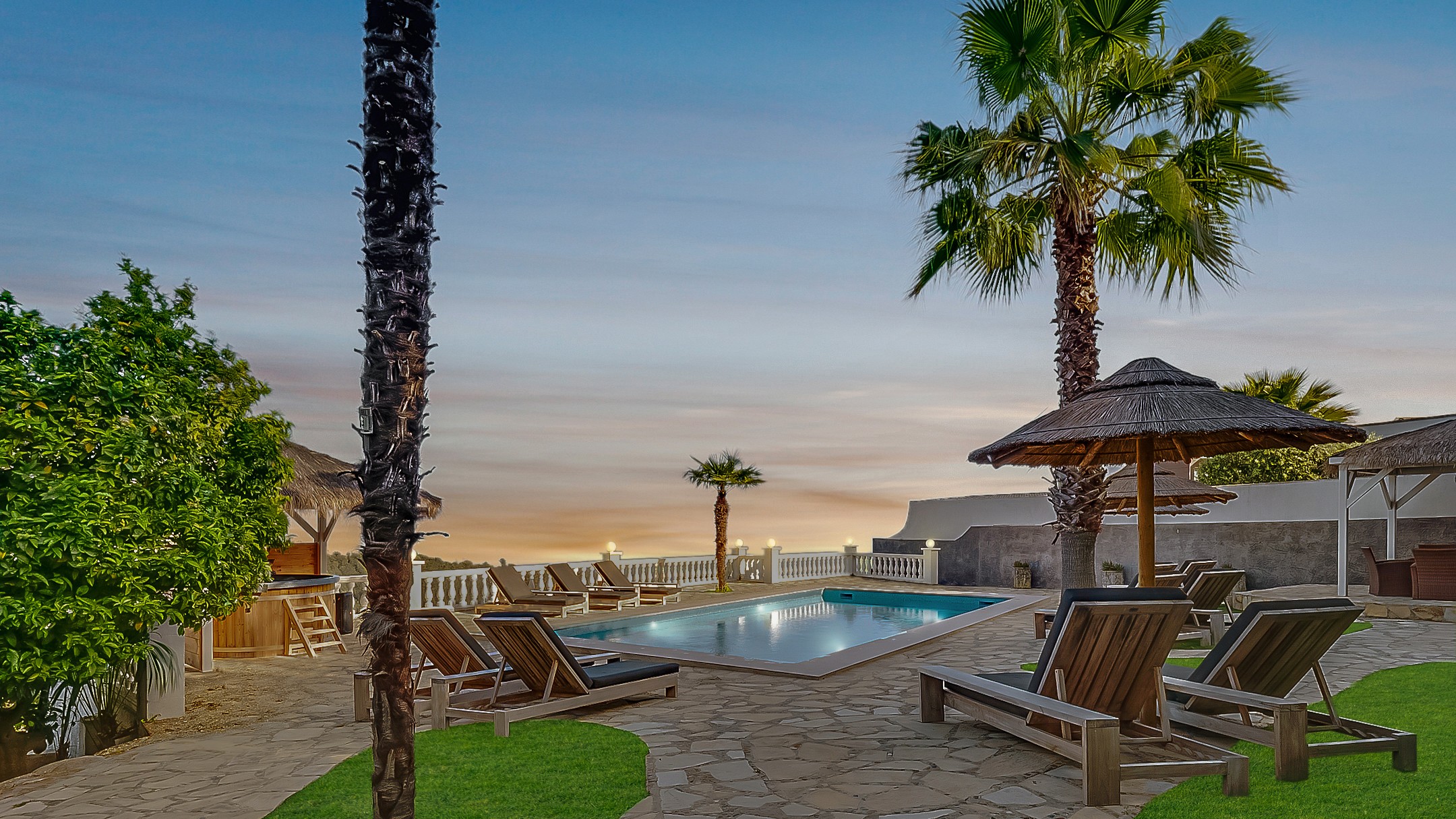Holiday villas - Costa Brava - Spain - Villa Tropicana - Swimming pool