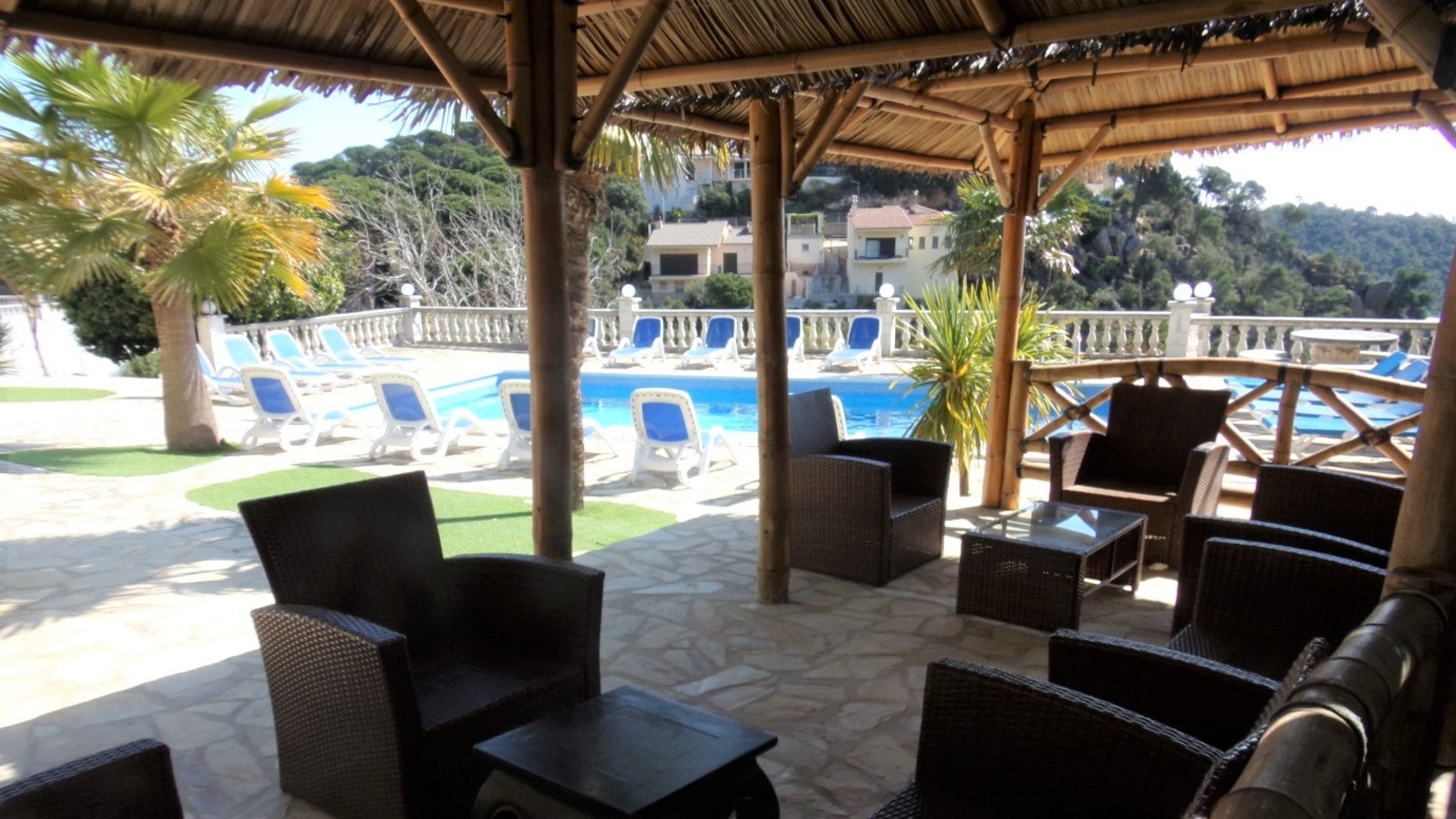 Holiday villas Costa Brava Spain - Villa Tropicana - Terrace