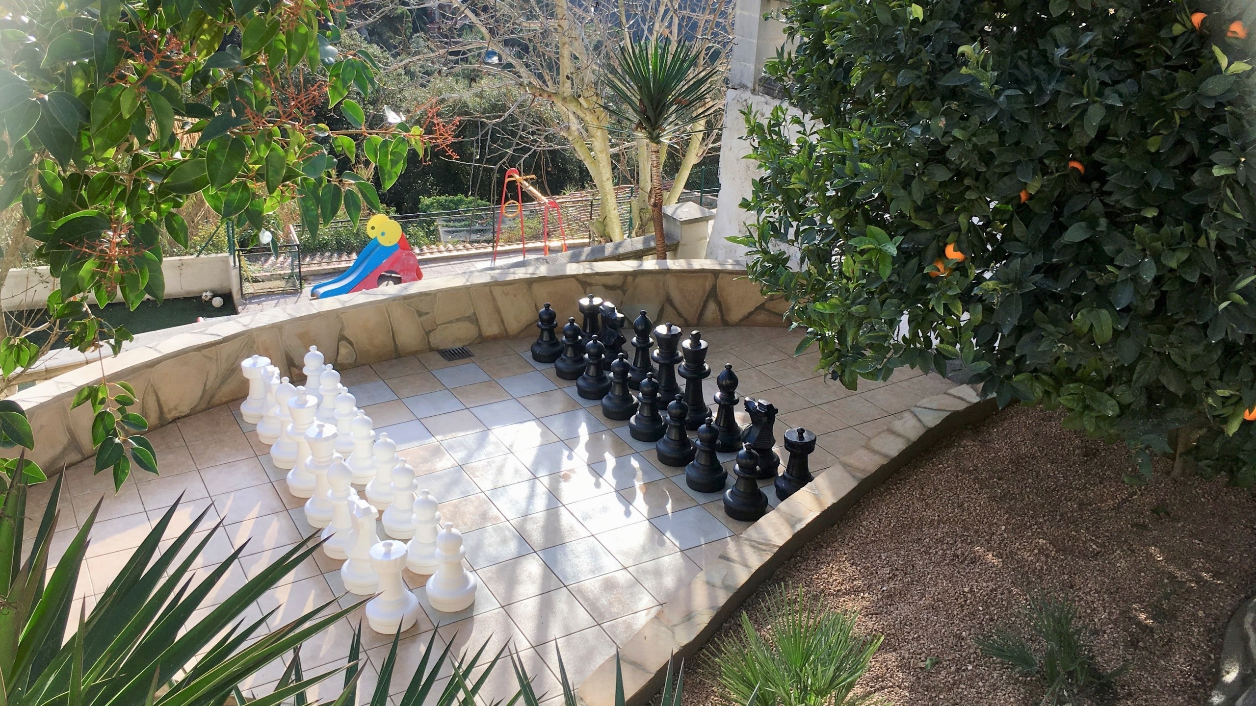 Holiday villas Costa Brava Spain - Villa Tropicana - Play area
