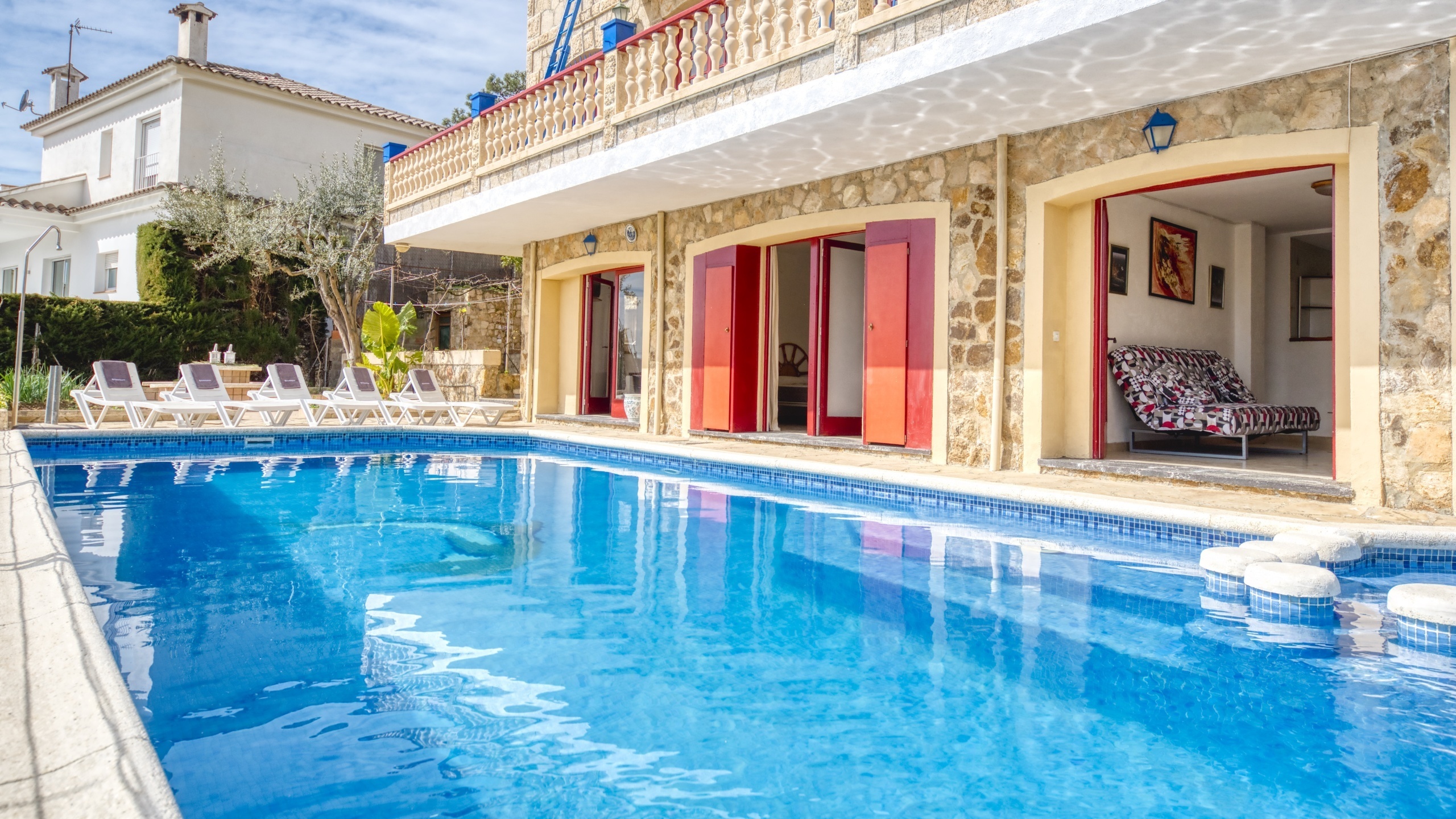 Vakantievilla's Costa Brava Spanje - Villa Janet - Zwembad