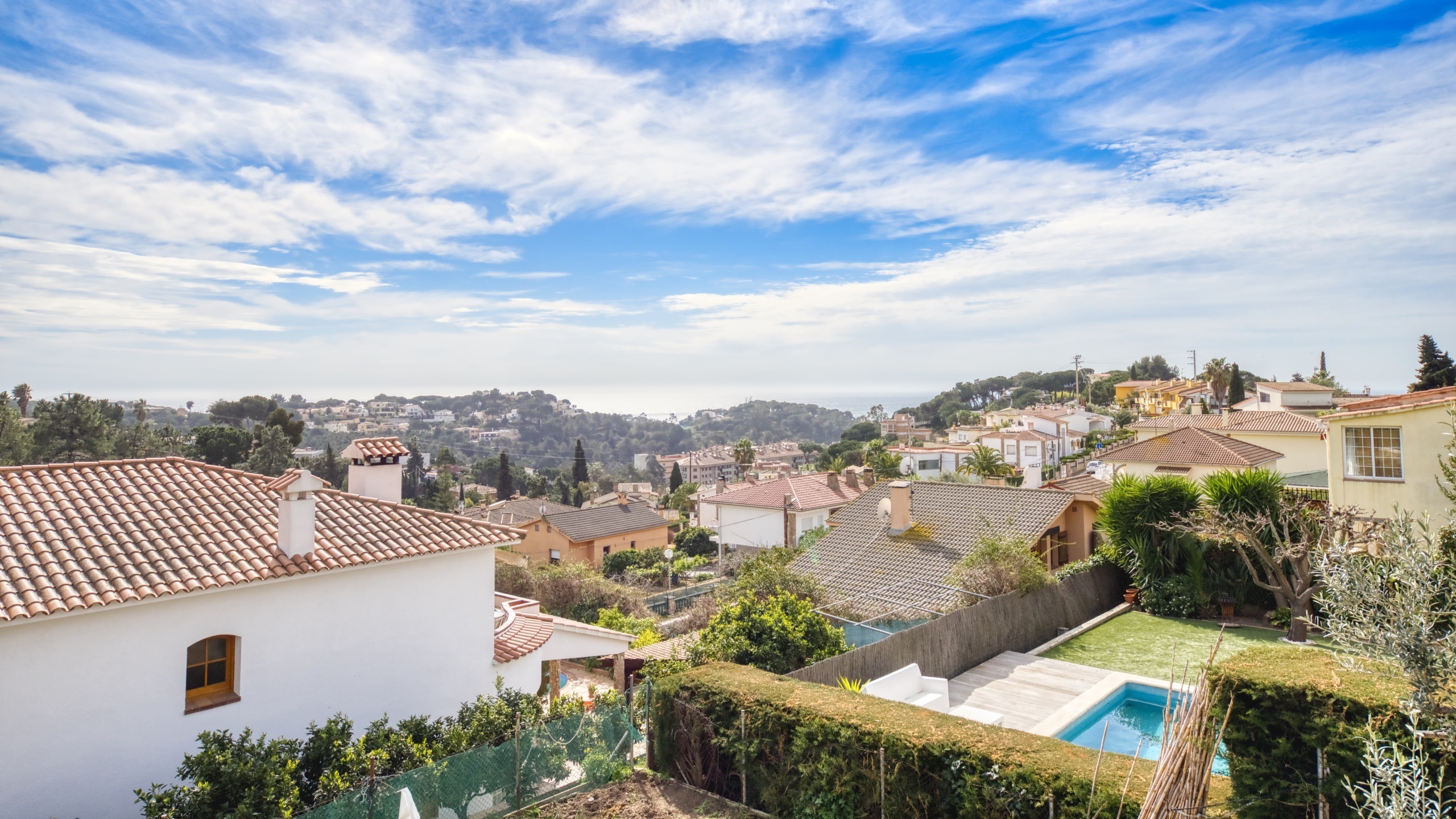 Holiday villas Costa Brava Spain - Villa Janet - One of the views