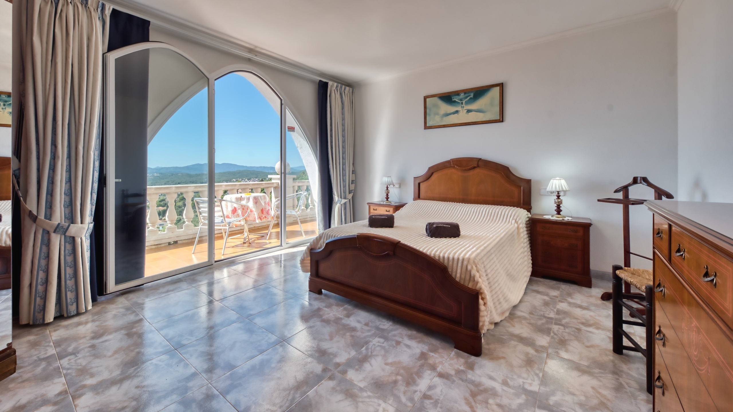 Holiday villas Costa Brava Spain - Villa Teresa - Bedroom