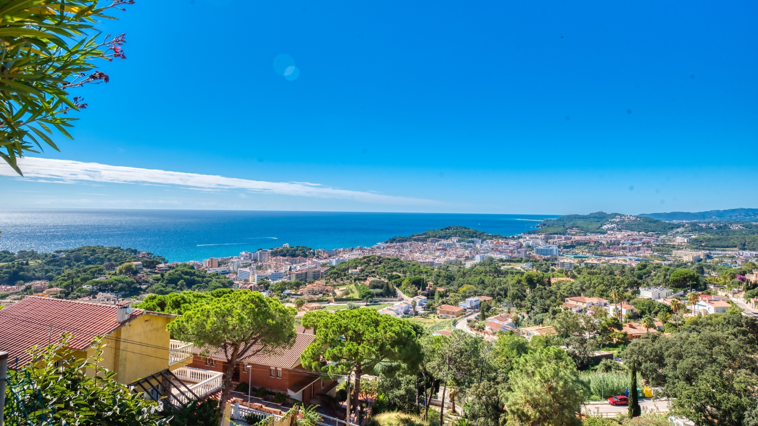 Holiday villas Costa Brava Spain - Villa Teresa - One of the views