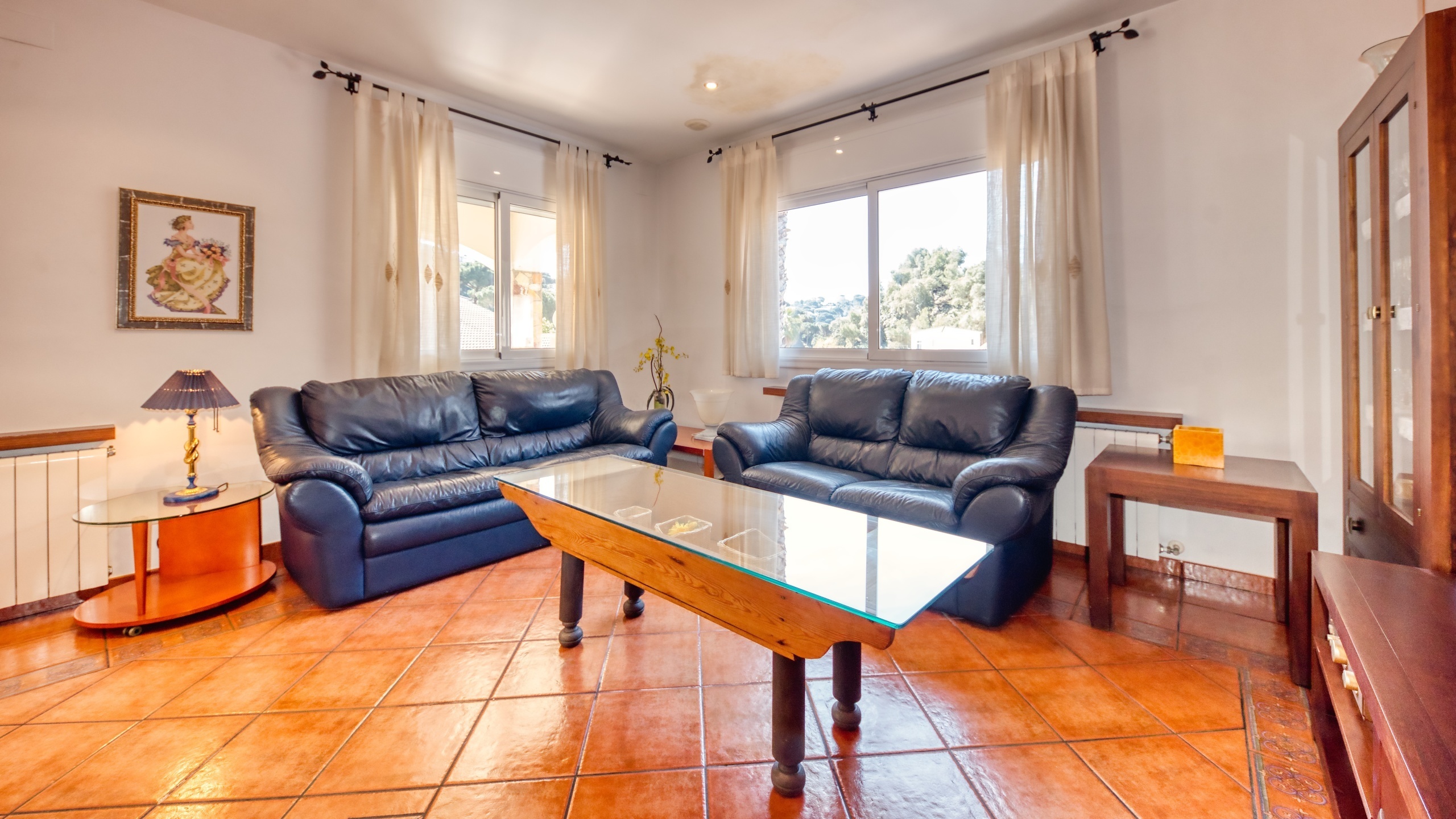 Holiday villas Costa Brava Spain - Villa Valeria - Living area