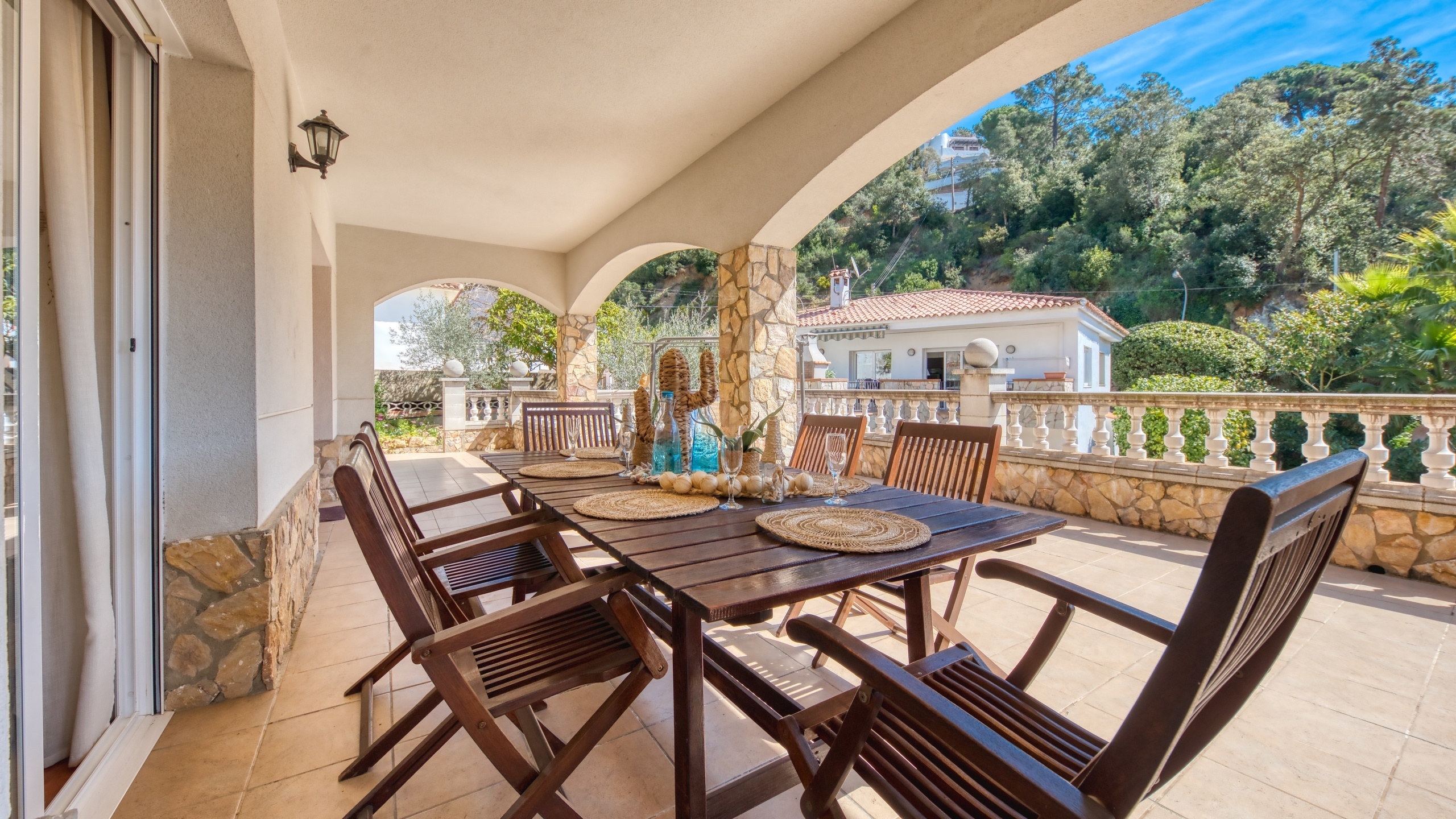Holiday villas Costa Brava Spain - Villa Valeria - Terrace