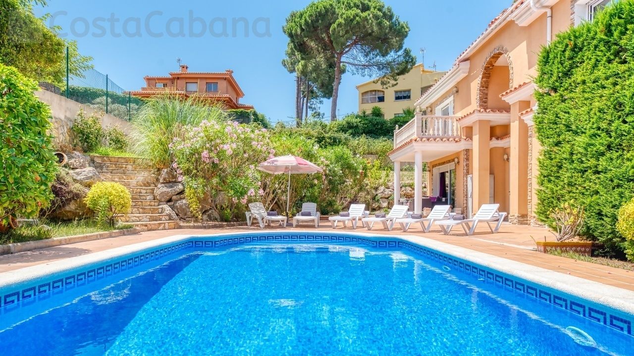 Villas de vacaciones Costa Brava España - Villa Primavera - Piscina