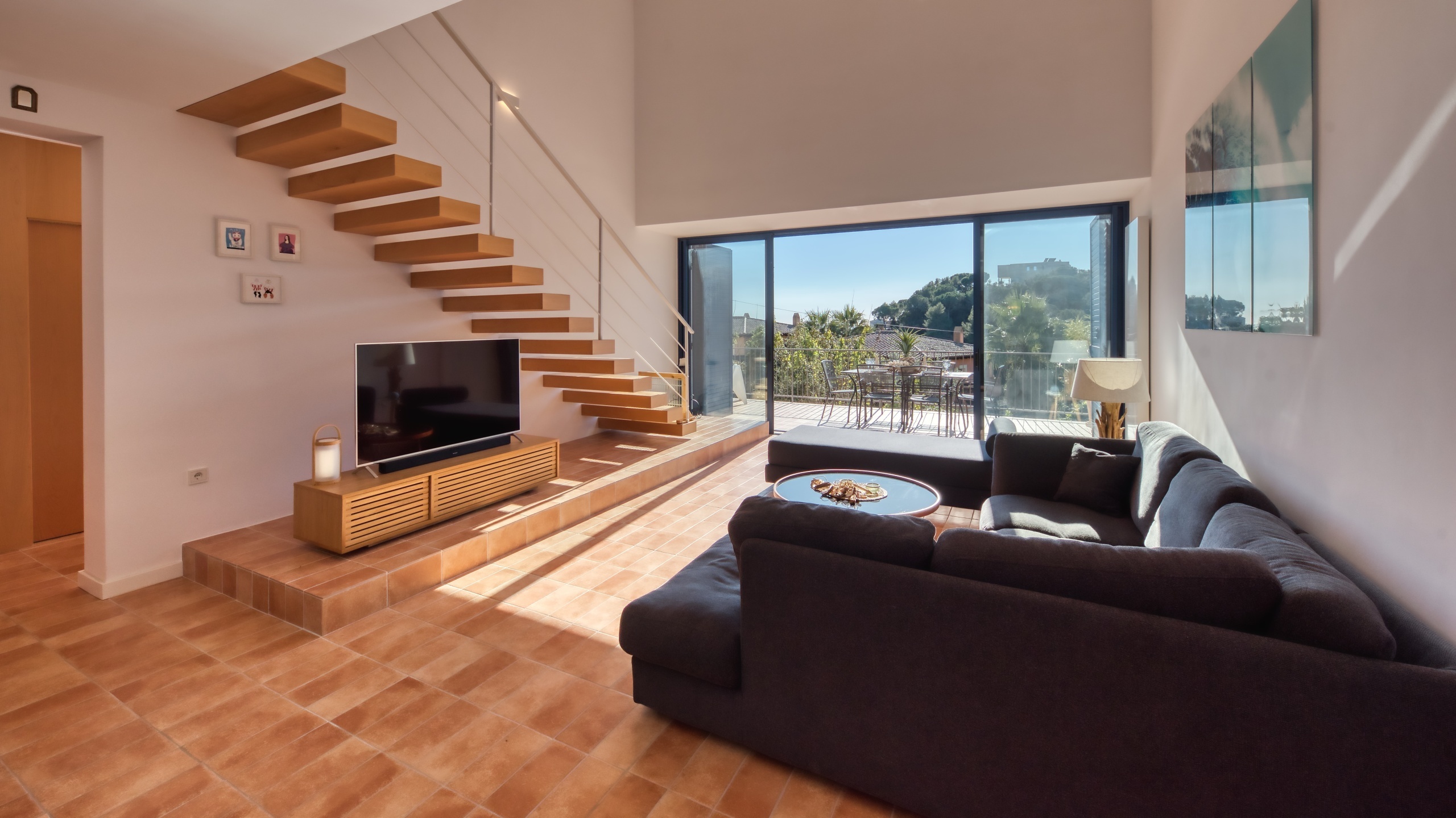 Holiday villas Costa Brava Spain - Casa AdoRa - Living area