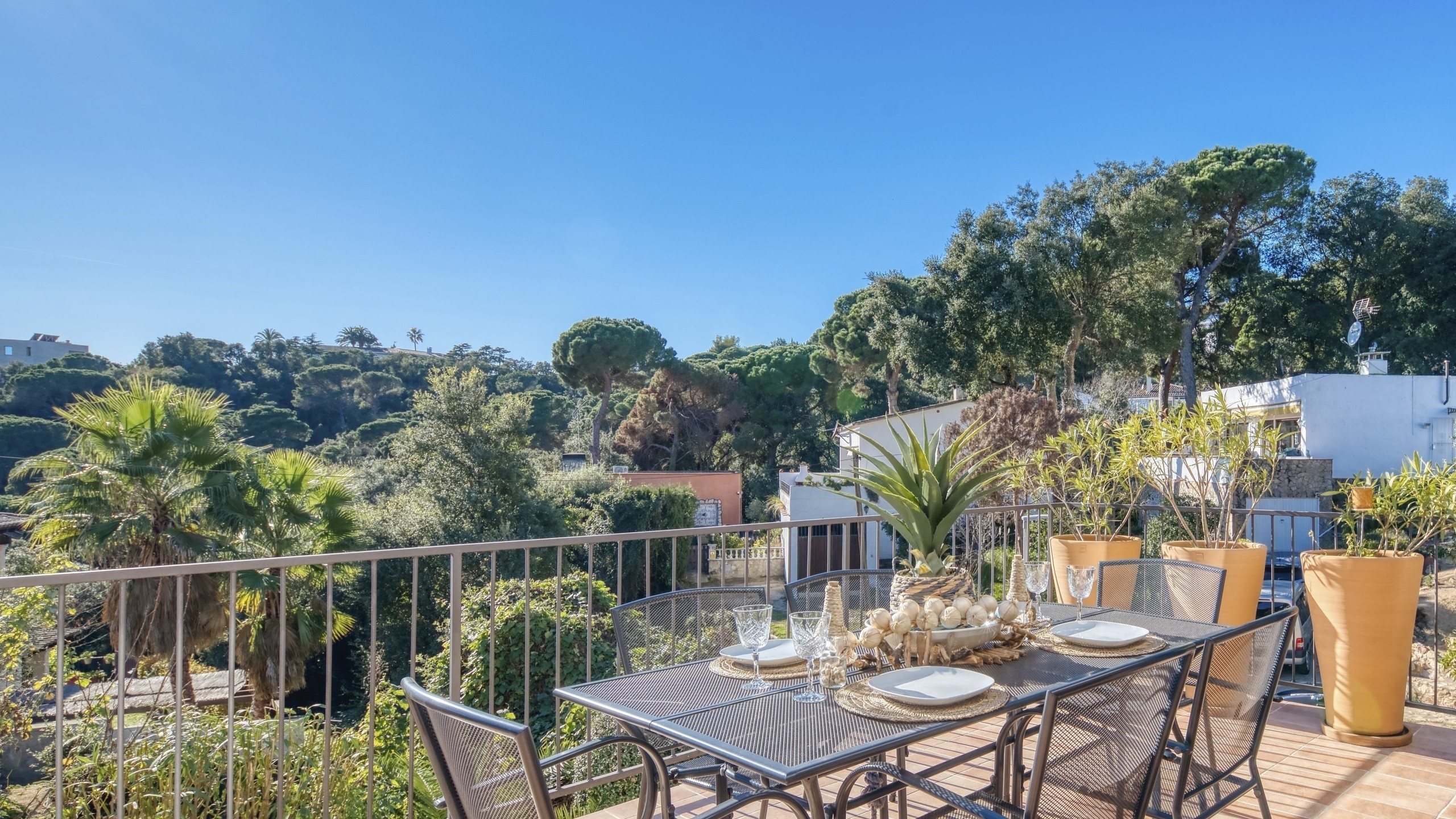 Holiday villas Costa Brava Spain - Casa AdoRa - Terrace