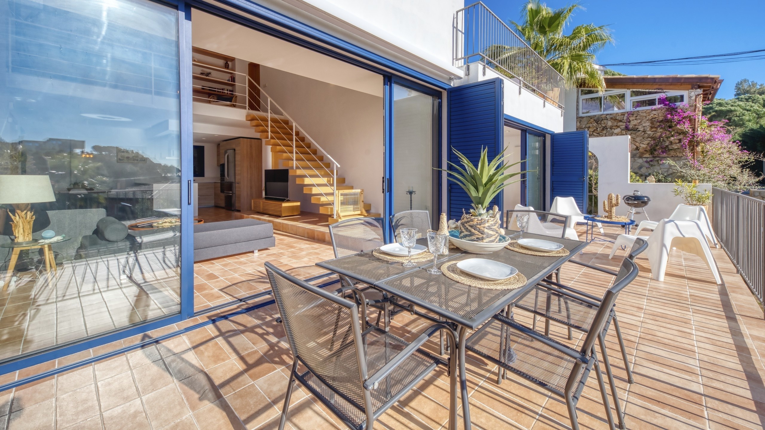 Holiday villas Costa Brava Spain - Casa AdoRa - Terrace