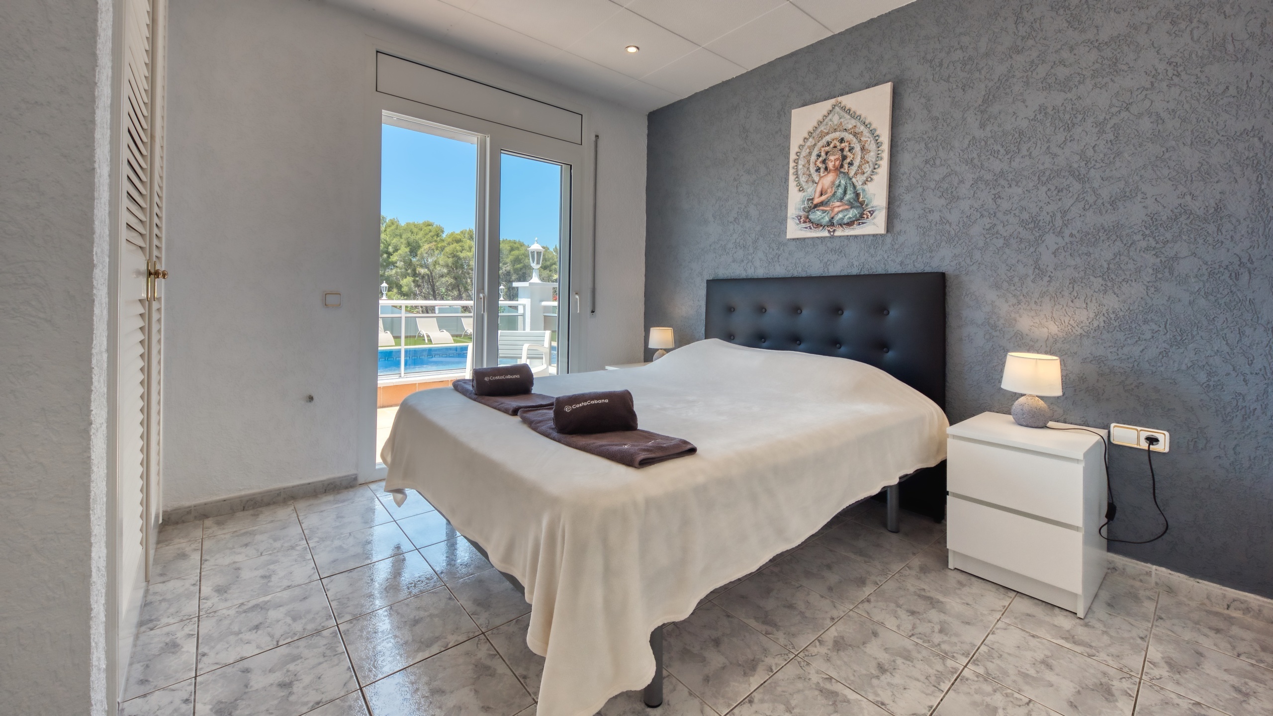 Holiday villas Costa Brava Spain - Villa Maribel - Bedroom