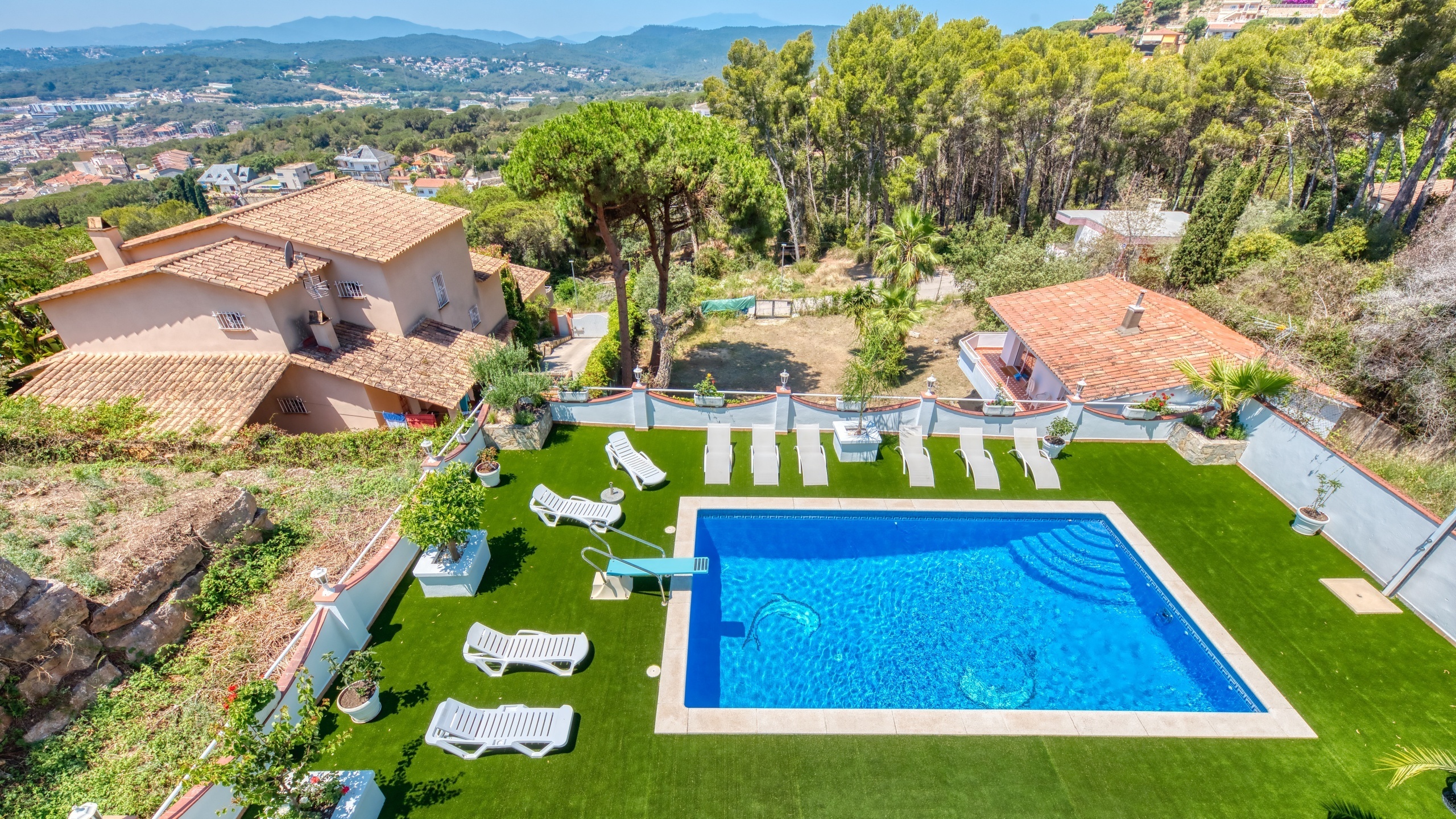 Holiday villas Costa Brava Spain - Villa Maribel - Villa outside