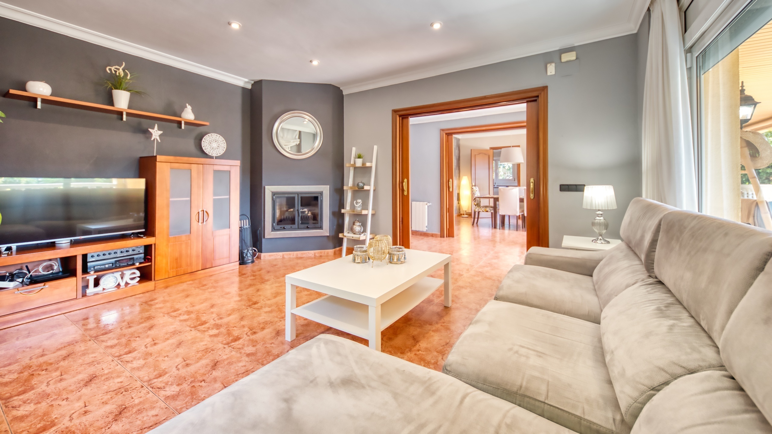 Holiday villas Costa Brava Spain - Villa Summertime - Living room