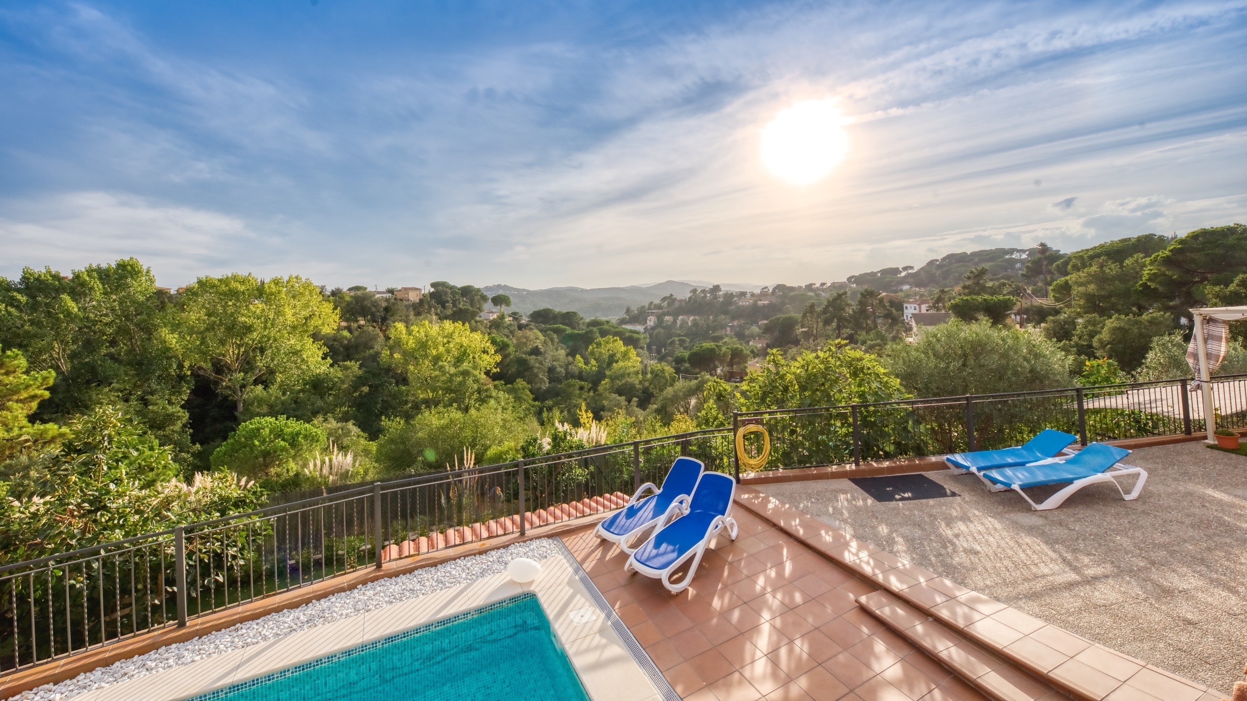Holiday villas Costa Brava Spain - Villa Verger - One of the views