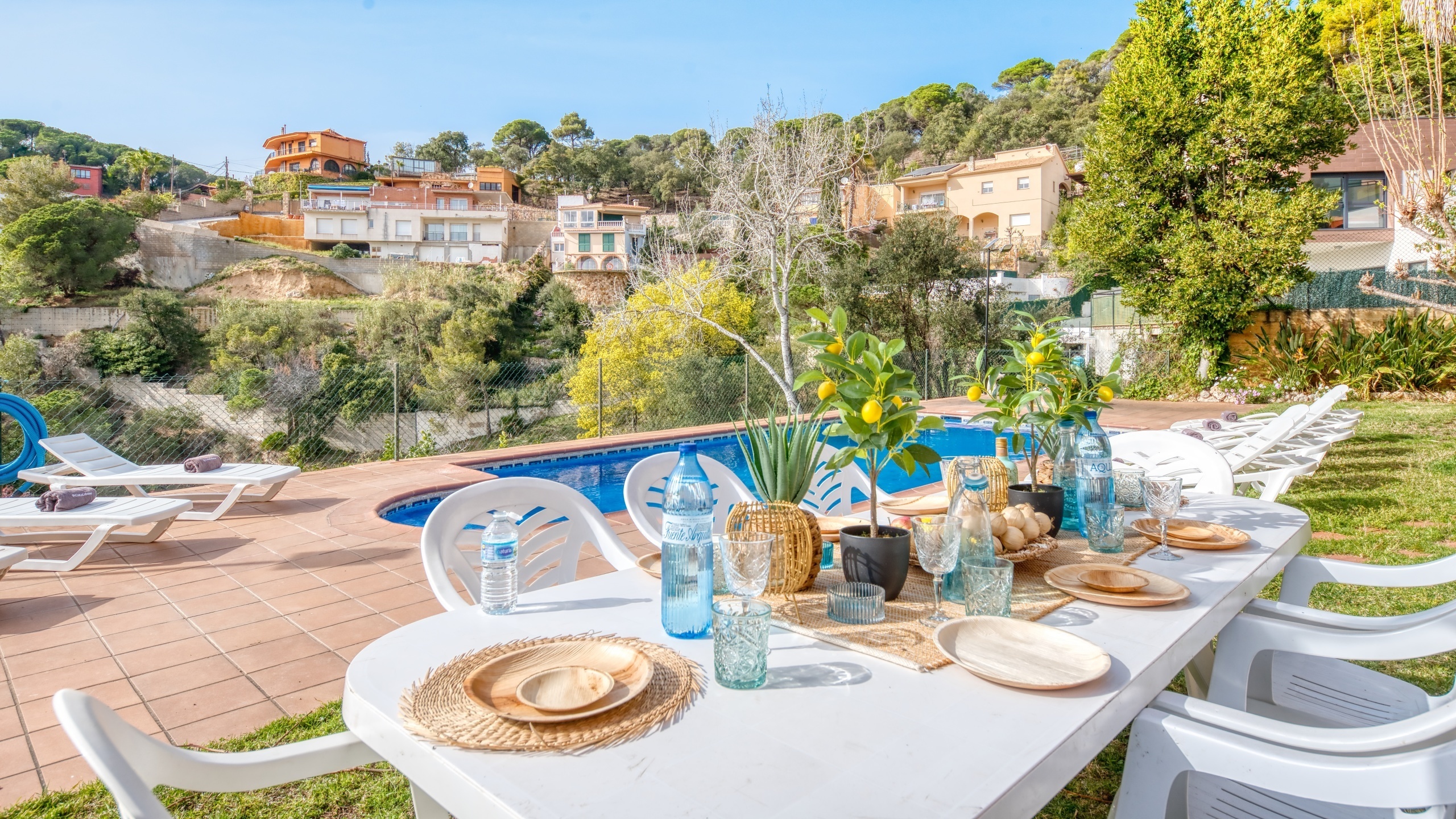 Holiday villas Costa Brava Spain - Villa Marysol - Swimming pool