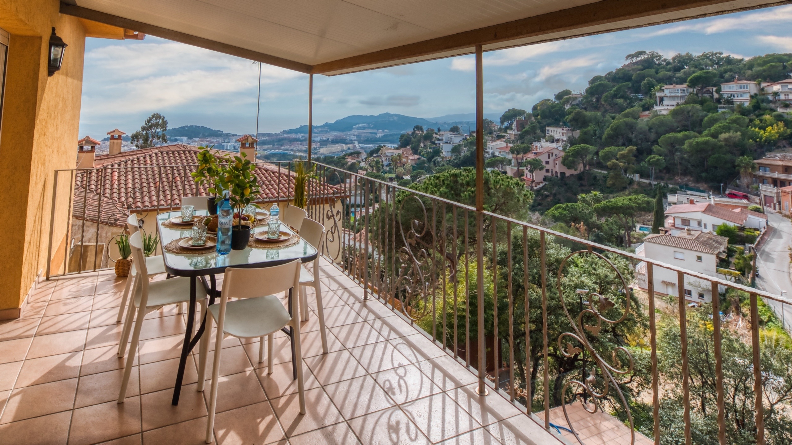 Holiday villas Costa Brava Spain - Villa Marysol - Terrace