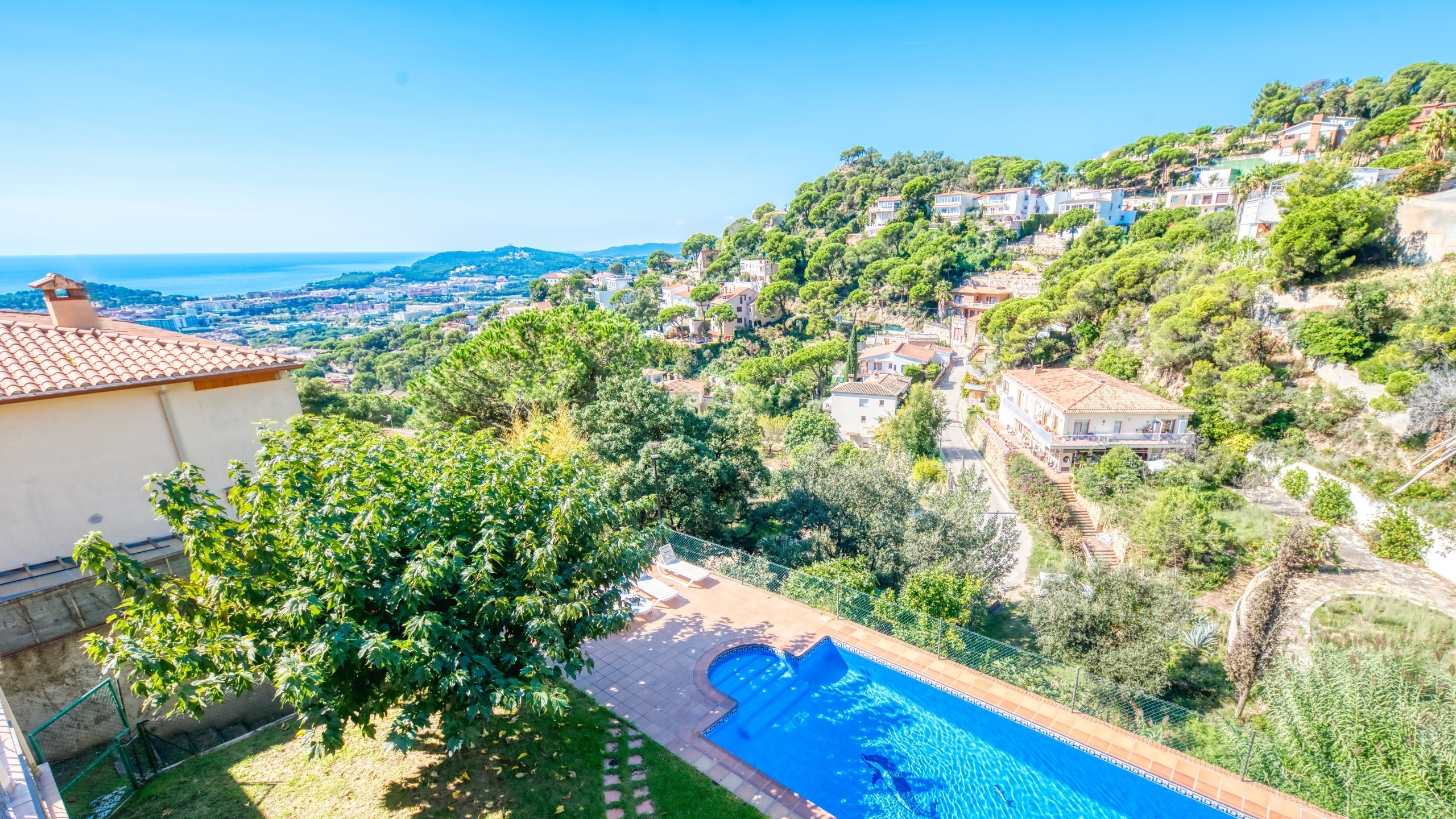 Holiday villas Costa Brava Spain - Villa Marysol - One of the views