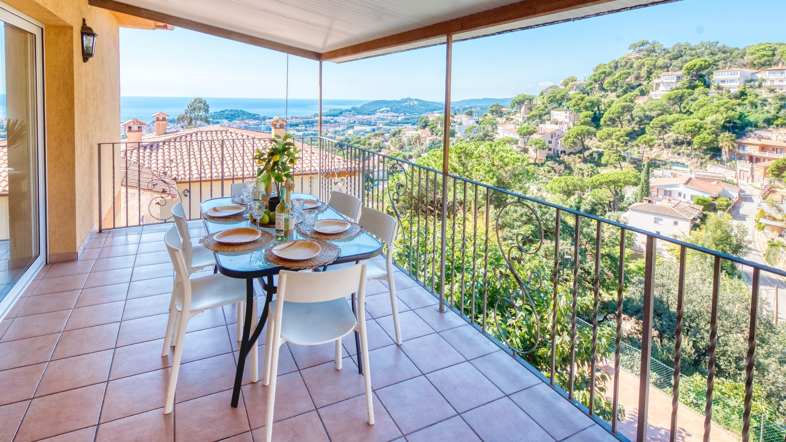 Holiday villas Costa Brava Spain - Villa Marysol - Terrace