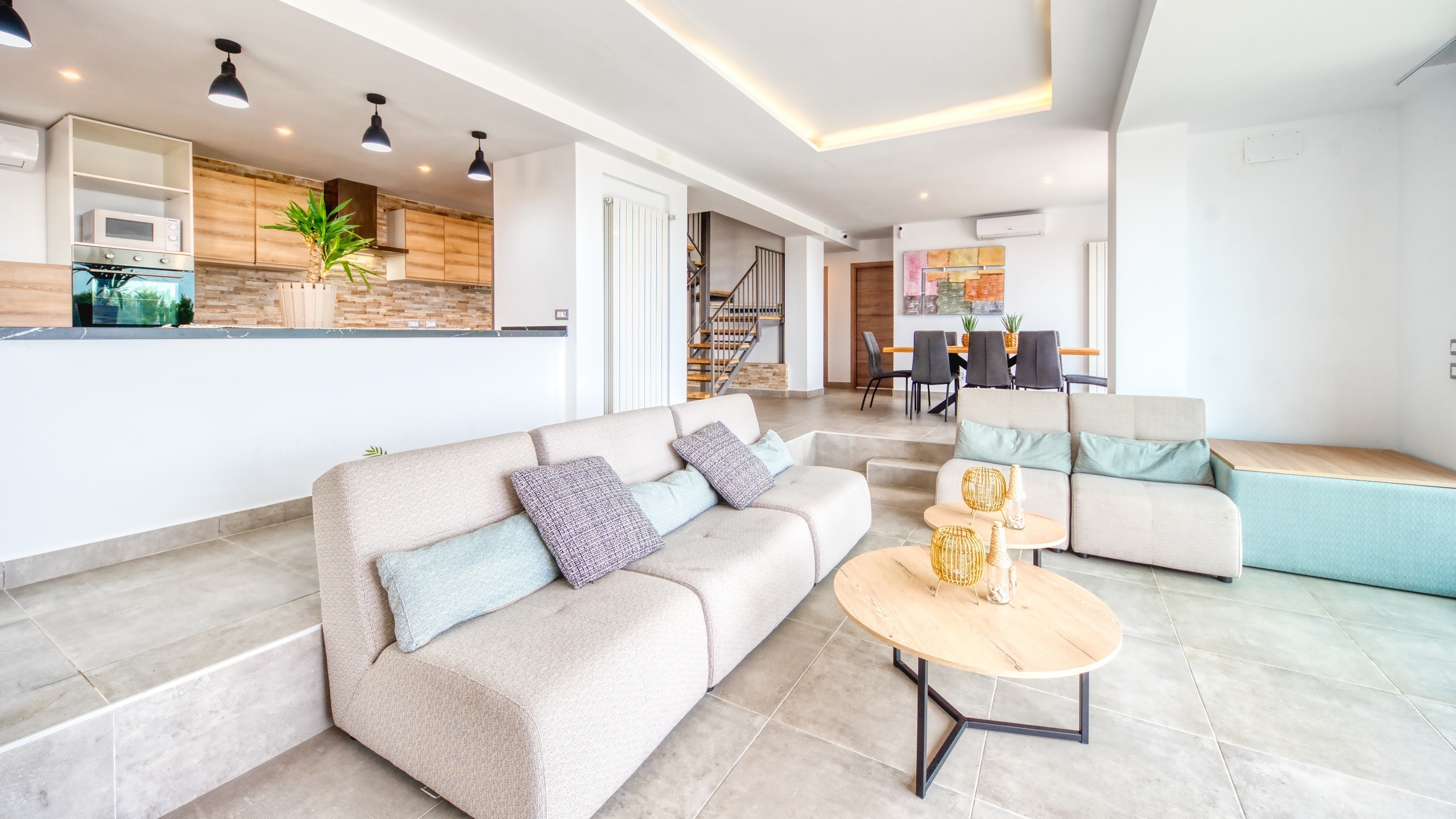 Holiday villas Costa Brava Spain - Villa BellaVista - Living room