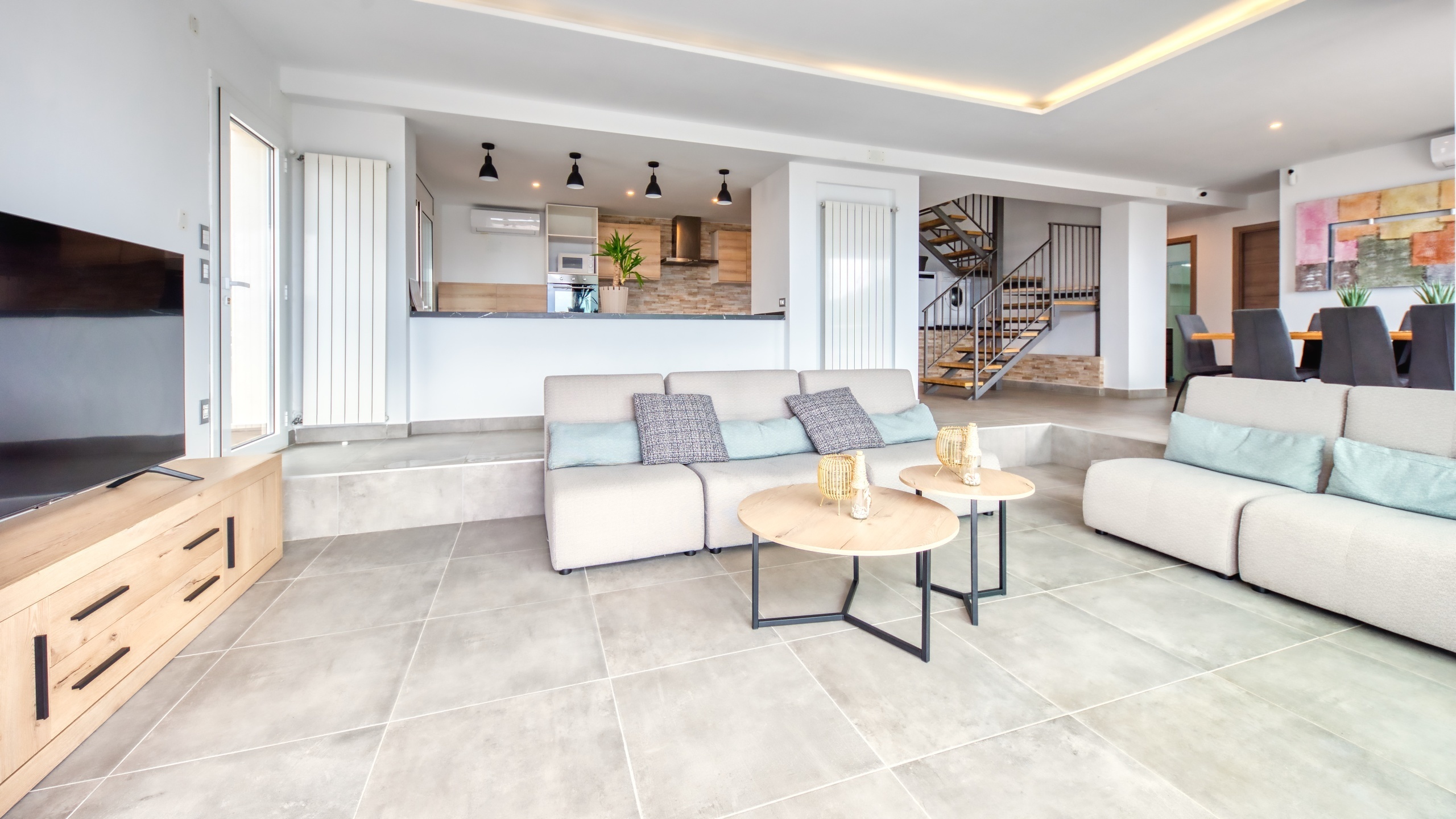 Holiday villas Costa Brava Spain - Villa BellaVista - Living room