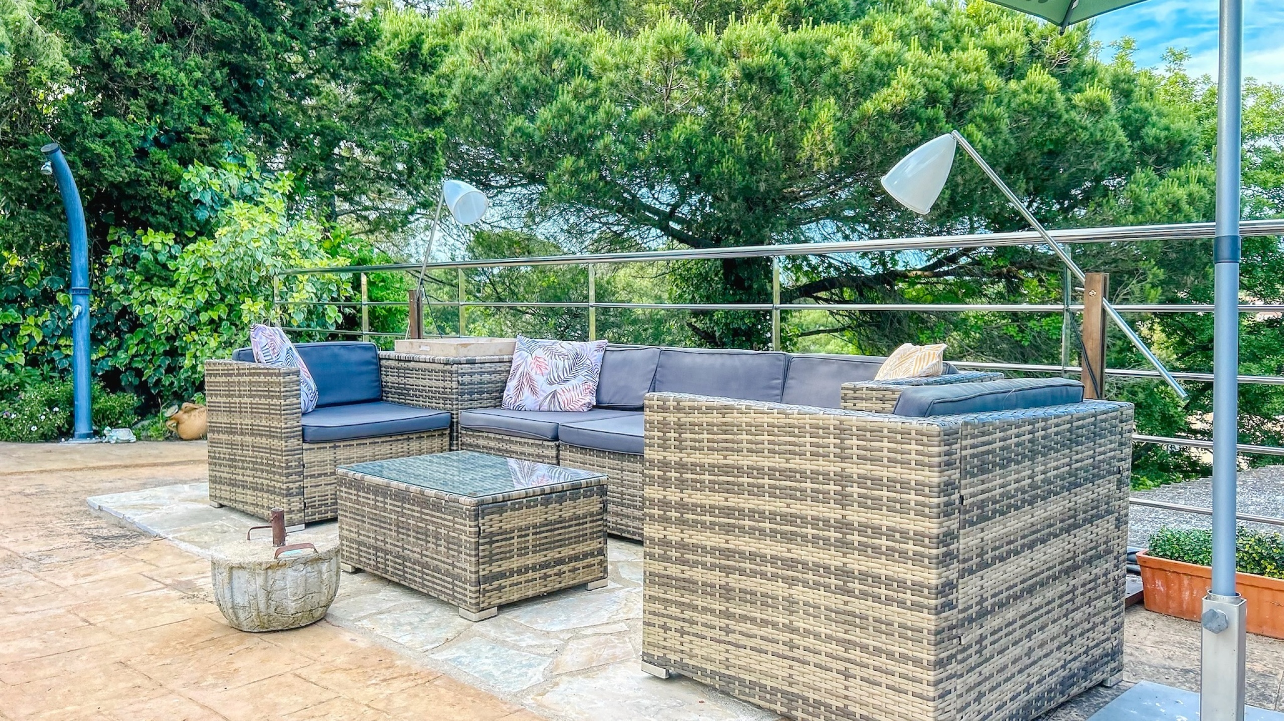 Holiday villas Costa Brava Spain - Villa Iako - Lounge area