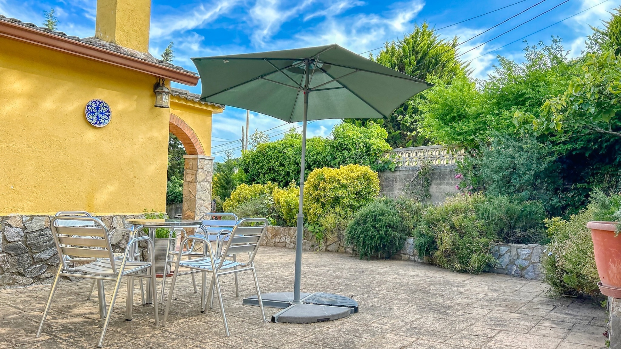 Holiday villas Costa Brava Spain - Villa Iako - Terrace