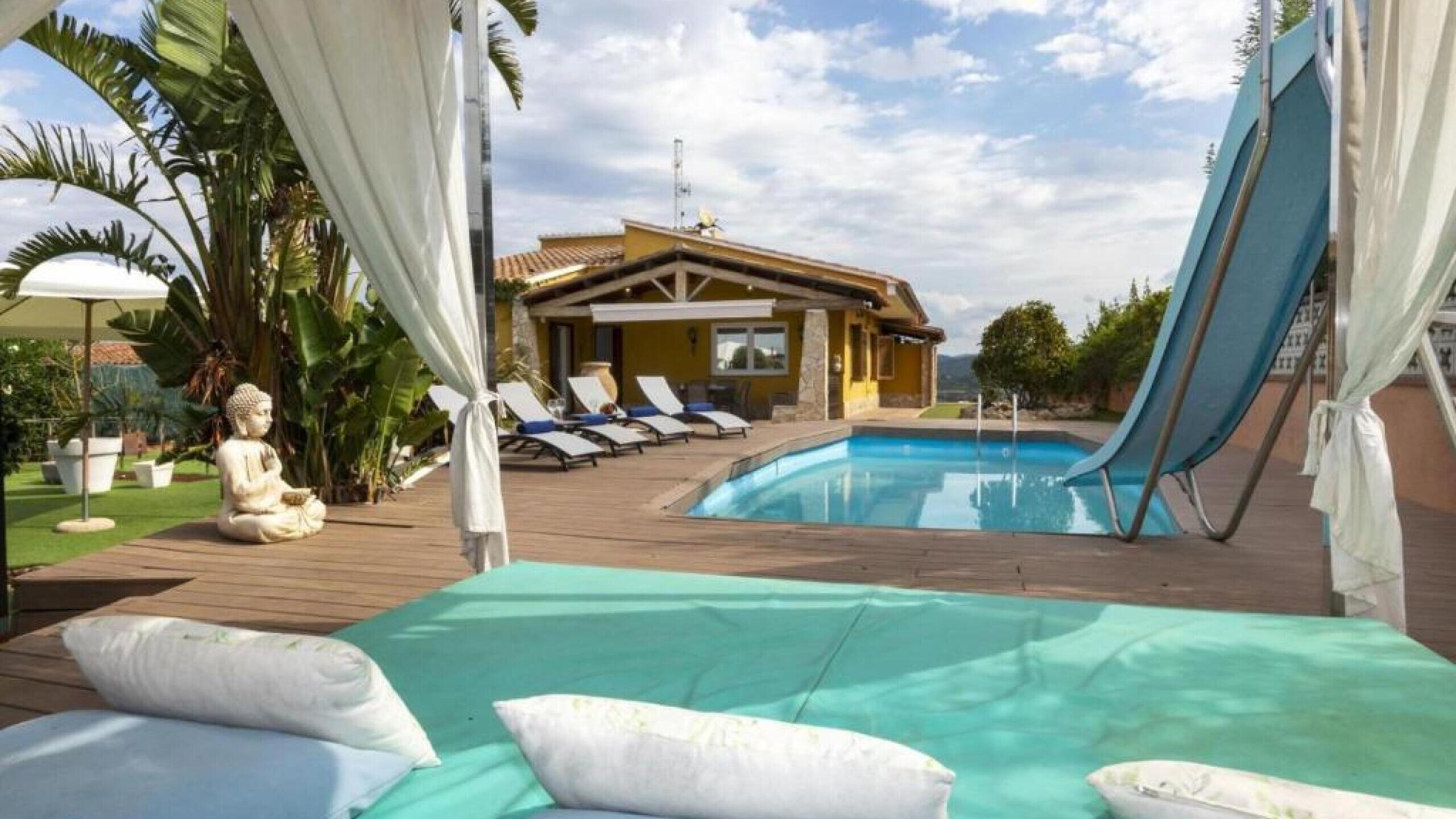 Holiday villas Costa Brava Spain - Villa Soleia - Lounge area