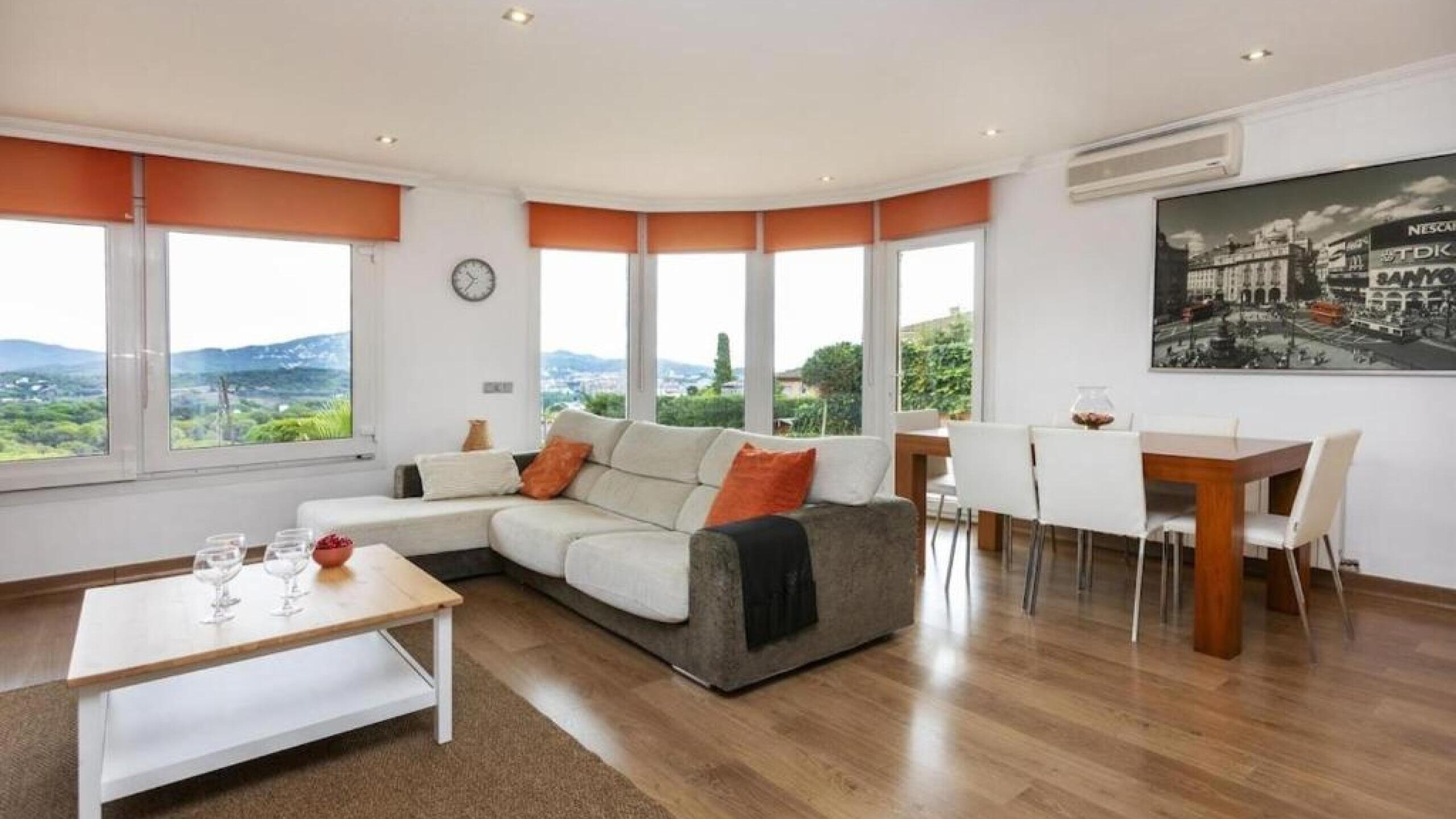 Holiday villas Costa Brava Spain - Villa Soleia - Living area