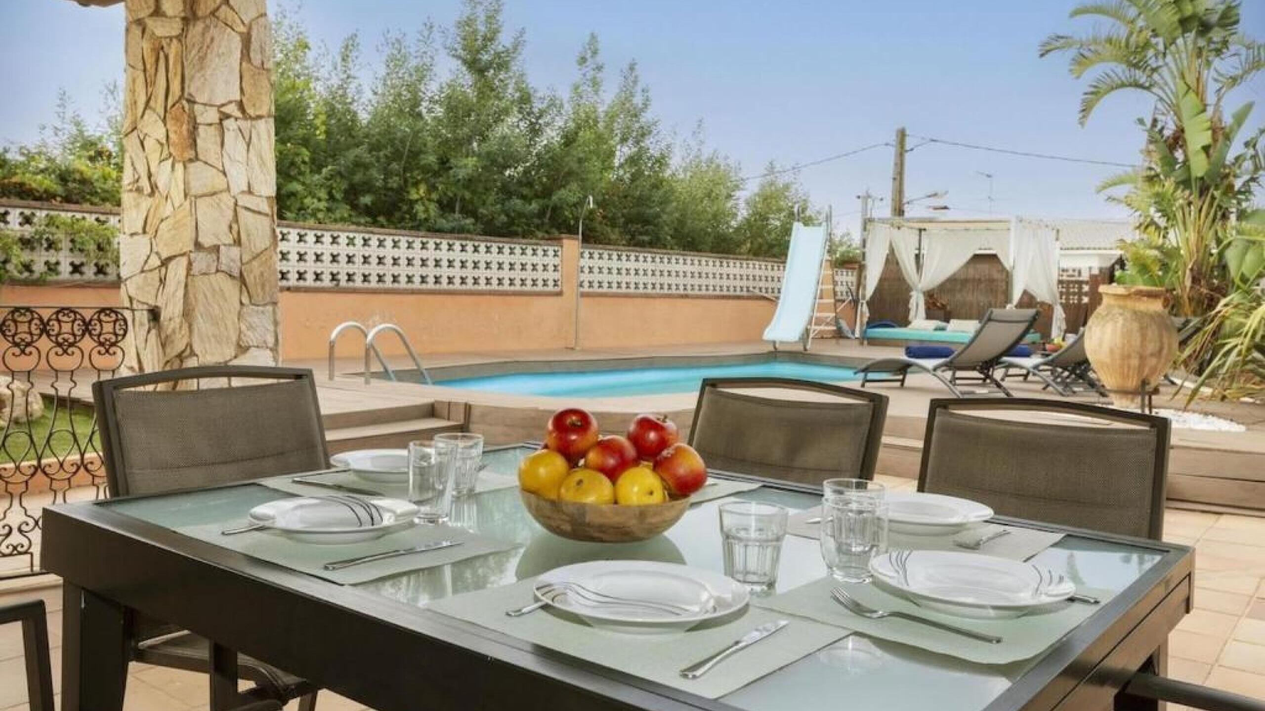 Holiday villas Costa Brava Spain - Villa Soleia - Terrace