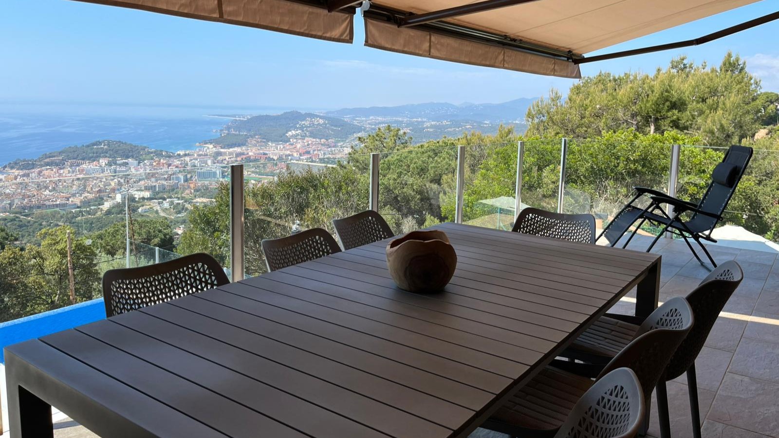Holiday villas Costa Brava Spain - Villa VistaMar - Terrace